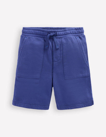 Stückgefärbte Shorts-Aristocratic Blue/ Ivory Stripe