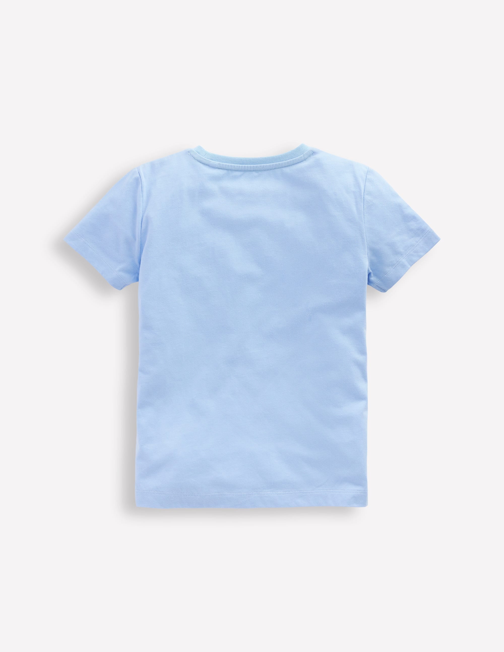 T-shirt manches courtes à appliqué-Lapins d'anniversaire bleu glacier - Image 2