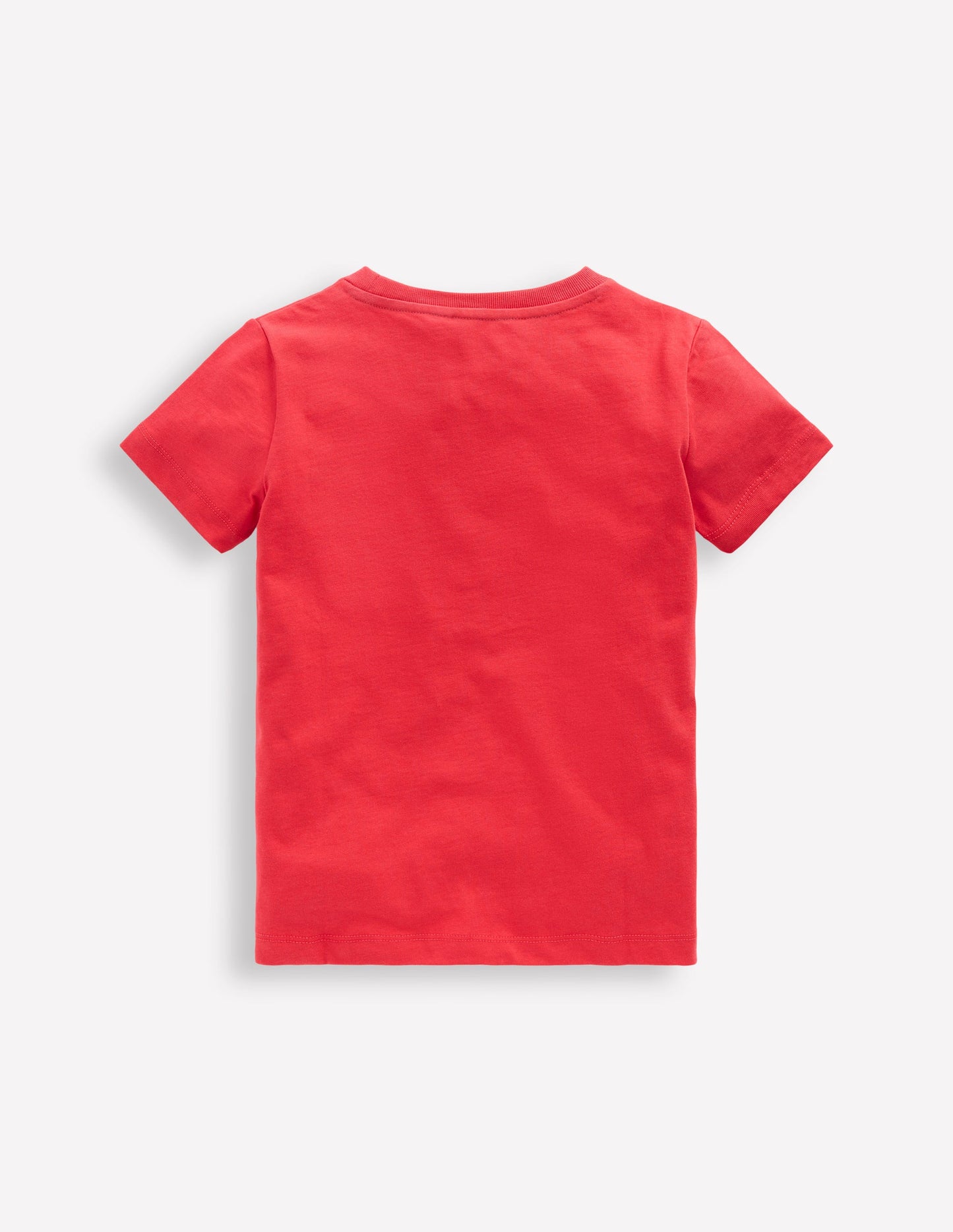 T-shirt imprimé à manches courtes-Chiens rouge tomate cerise