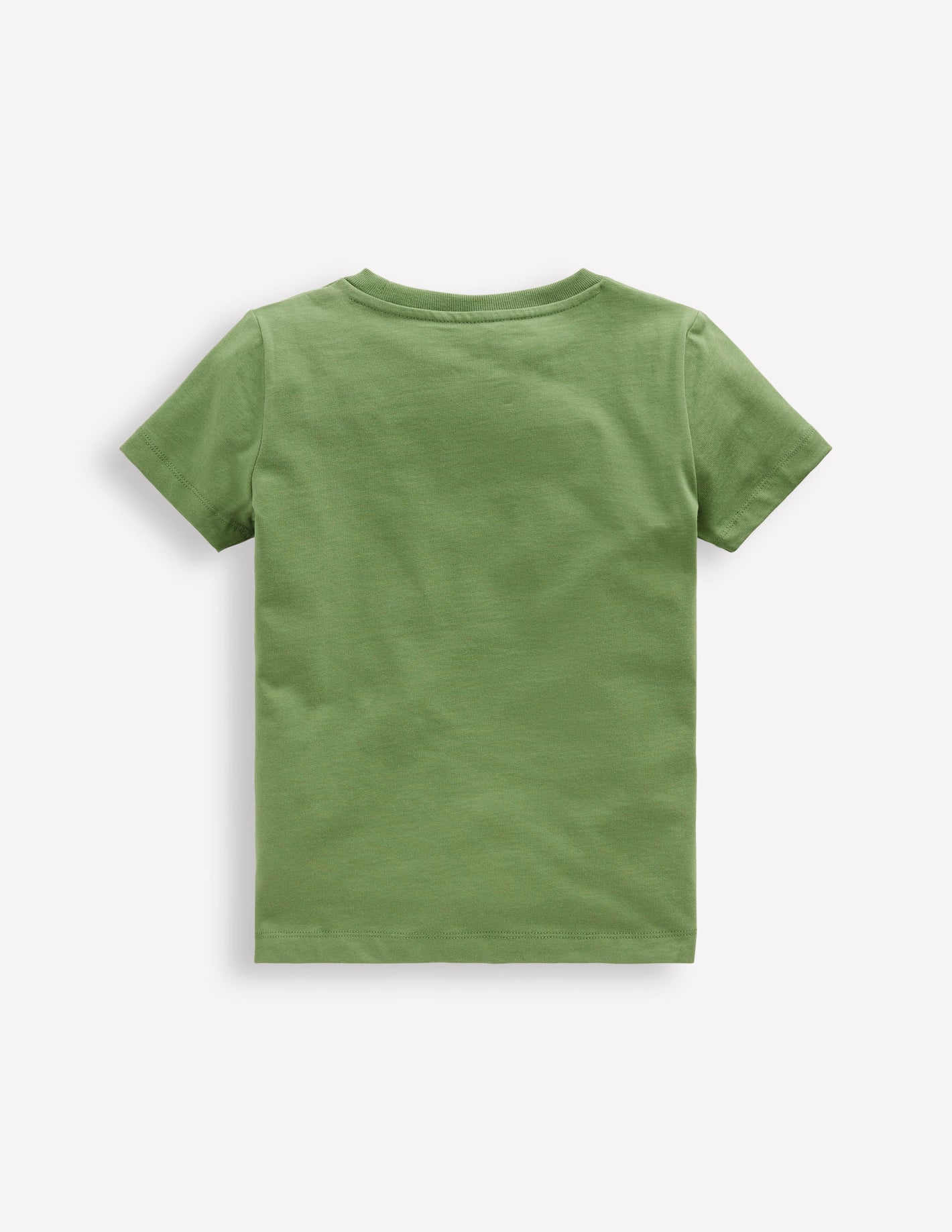 T-Shirt mit Druck-Blattgrün Hühner