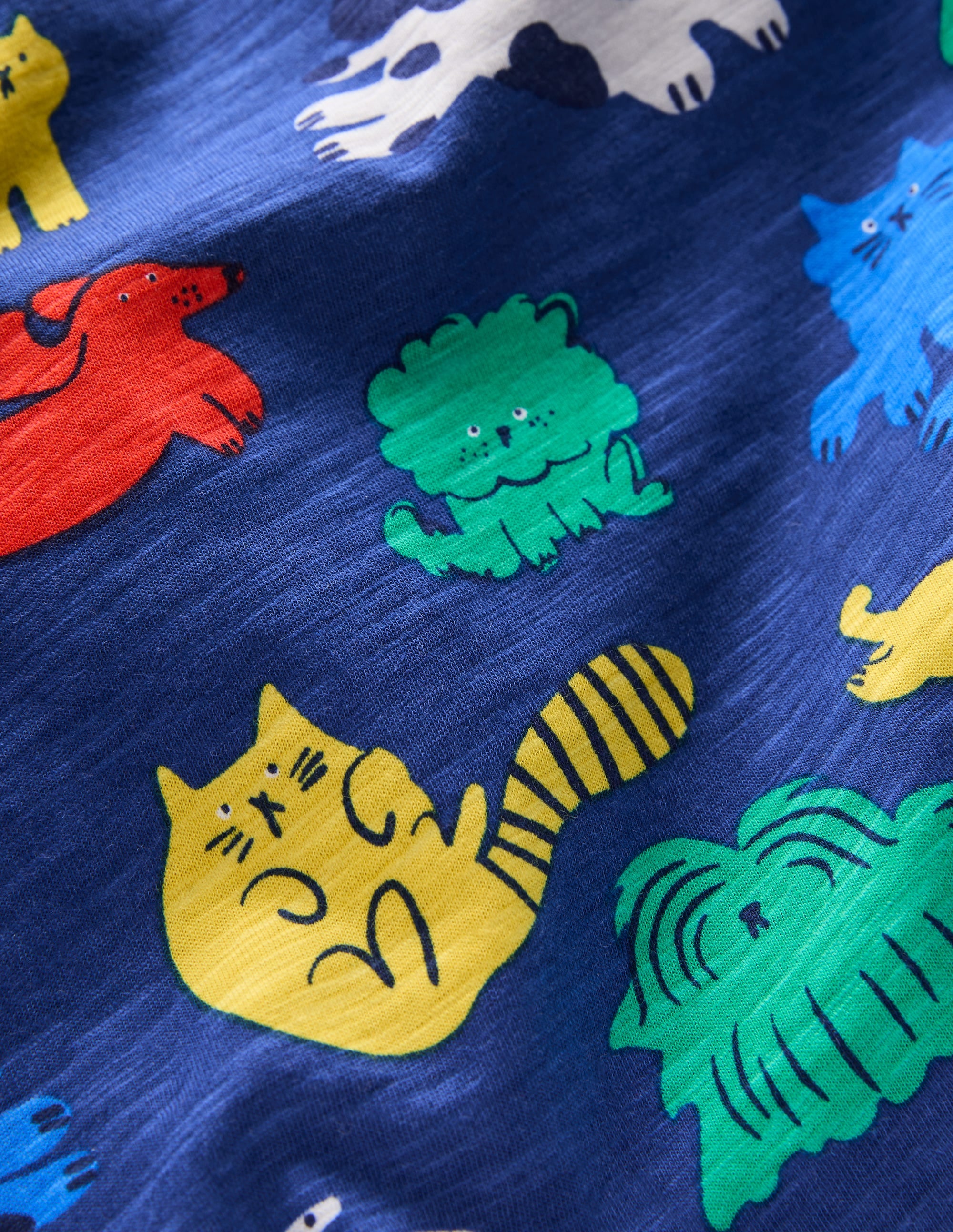 T-shirt à imprimé intégral-Animaux arc-en-ciel - Image 3