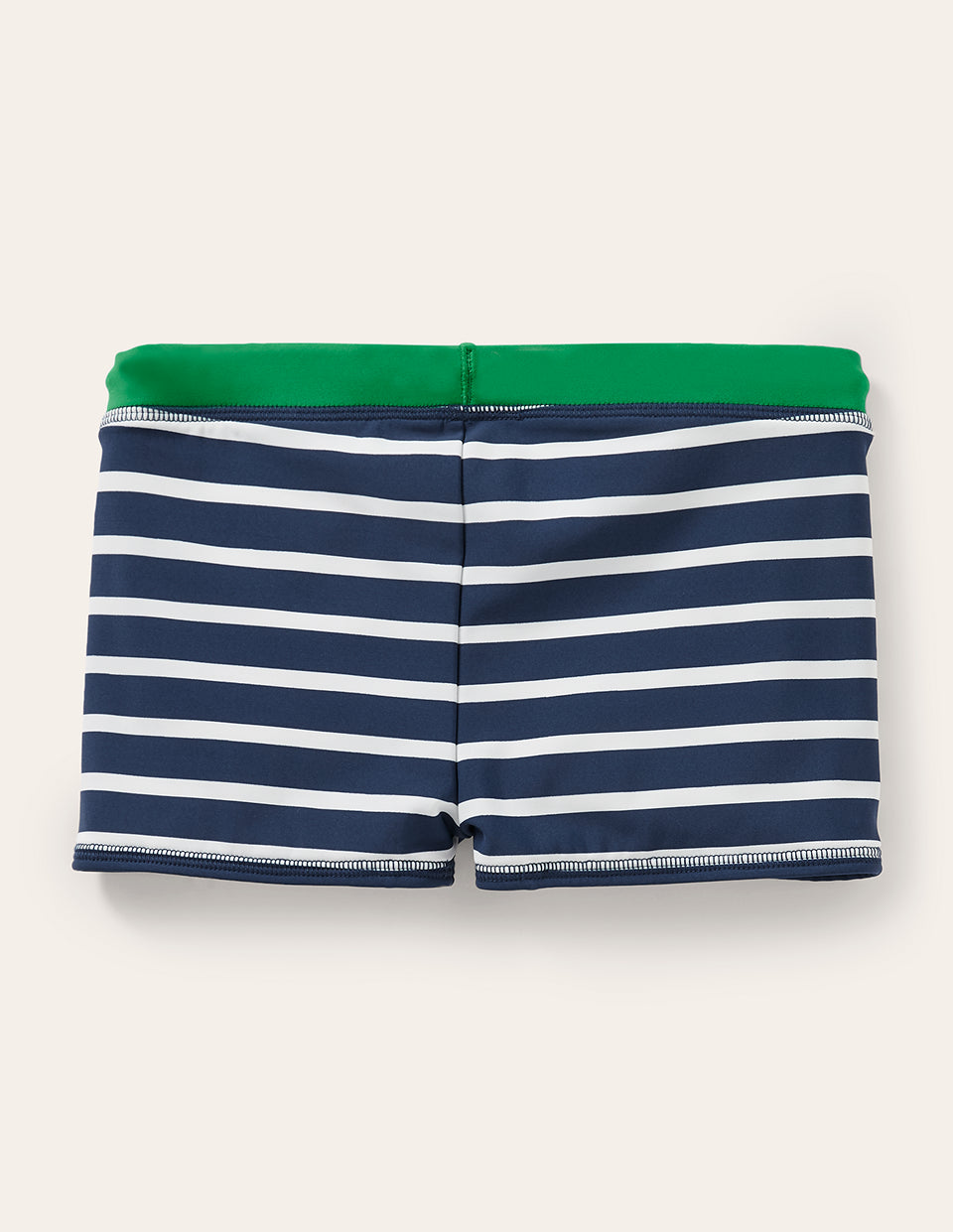 Badehose-Bleu marine/blanc - Image 2