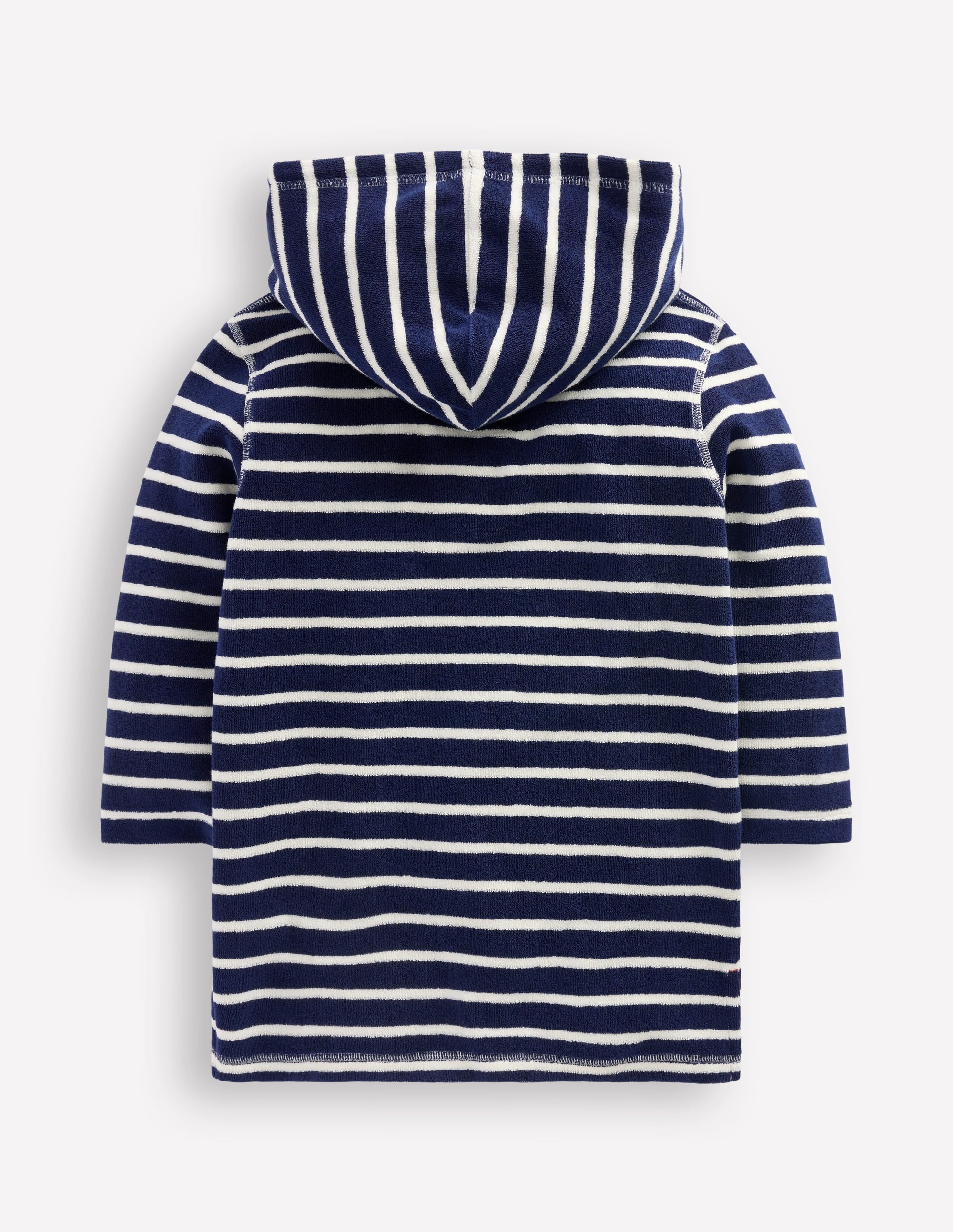 Poncho en éponge à appliqué-Requins bleu marine universitaire - Image 2