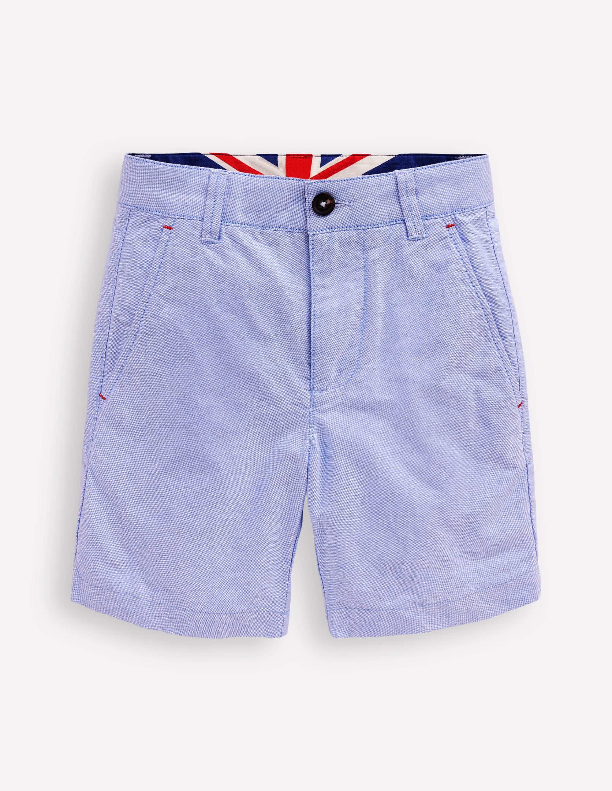 Short chino classique-Oxford bleu - Image 1