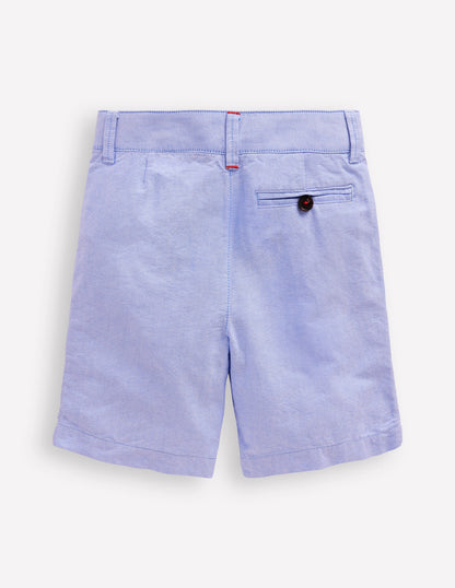 Klassische Chino-Shorts-Oxford-Blau