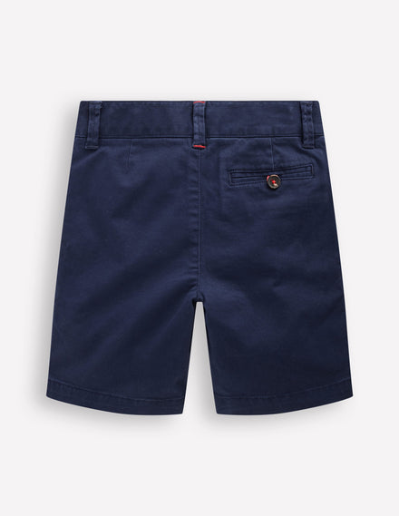 Klassische Chino-Shorts-Schuluniform-Marineblau