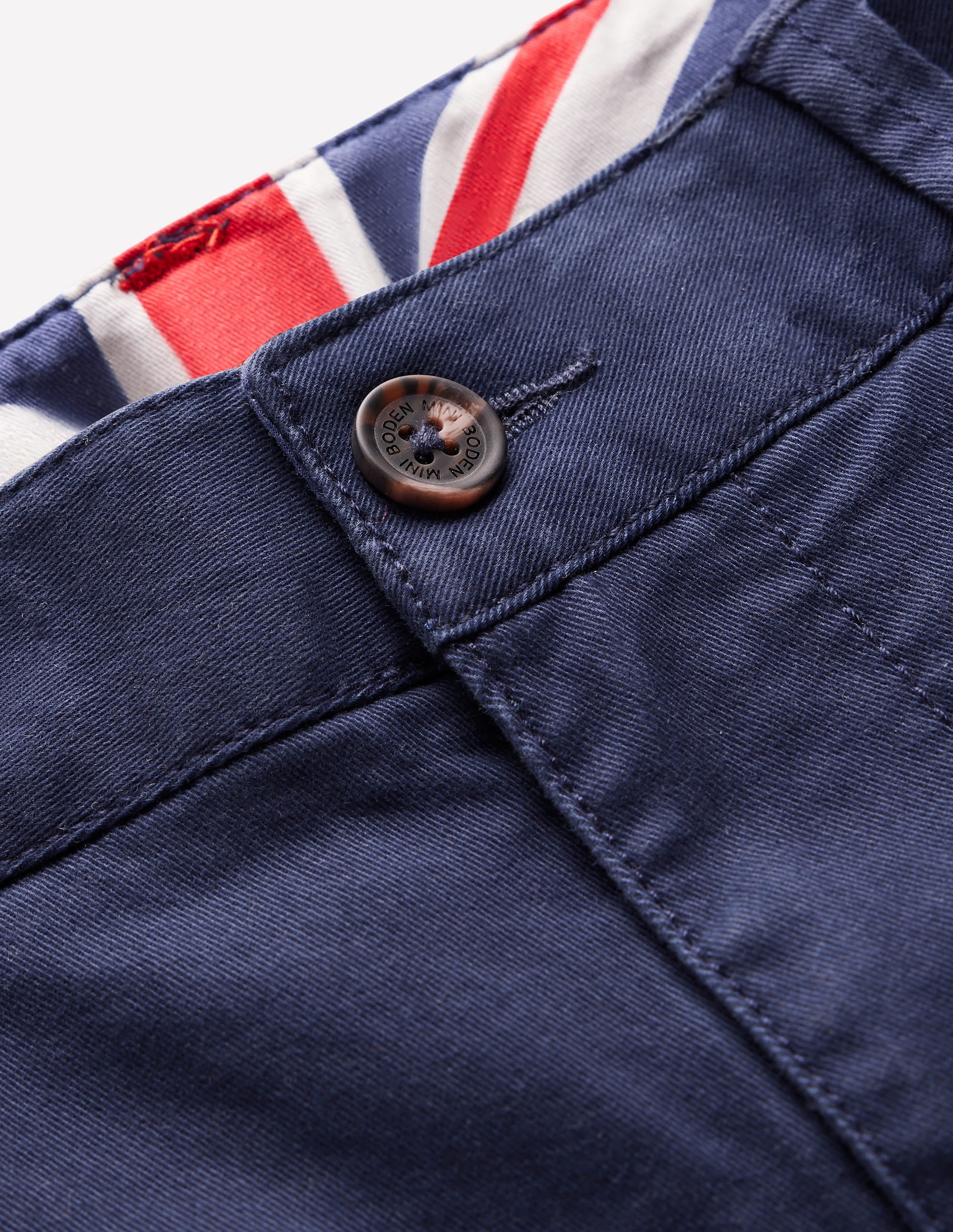 Klassische Chino-Shorts-Schuluniform-Marineblau - Image 3