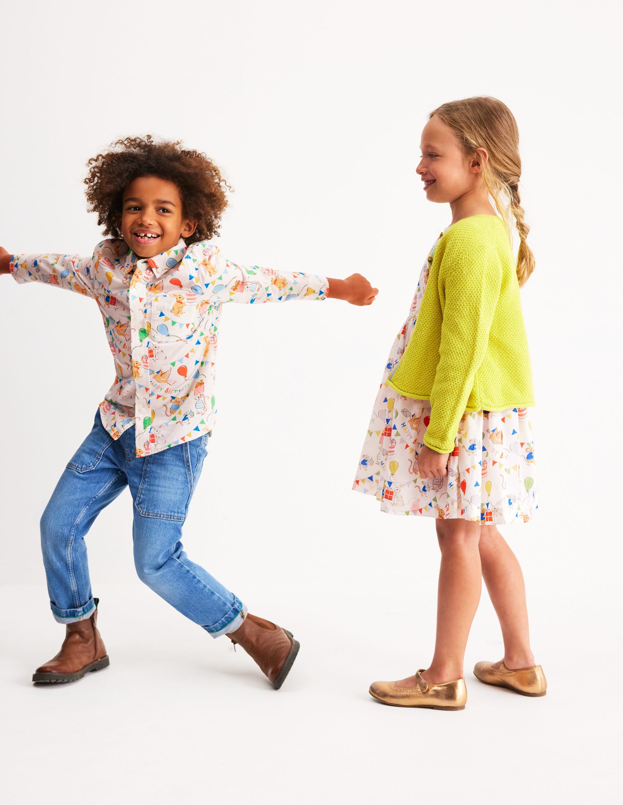 Chemise en coton-Imprimé anniversaire - Image 4