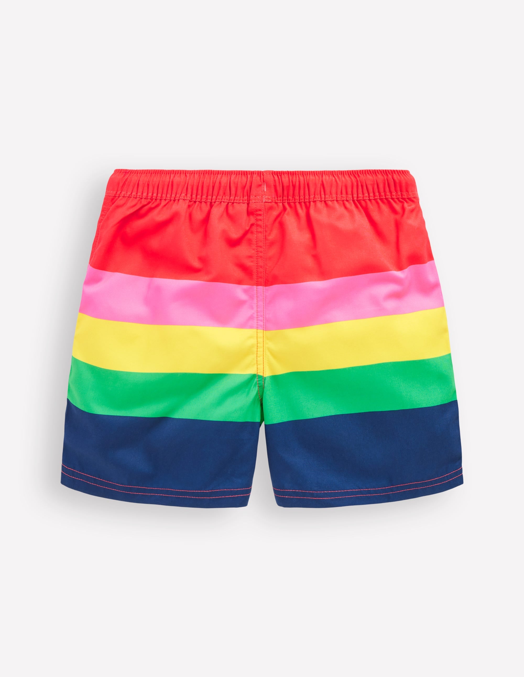 Short de bain-Rayé rouge multi - Image 2