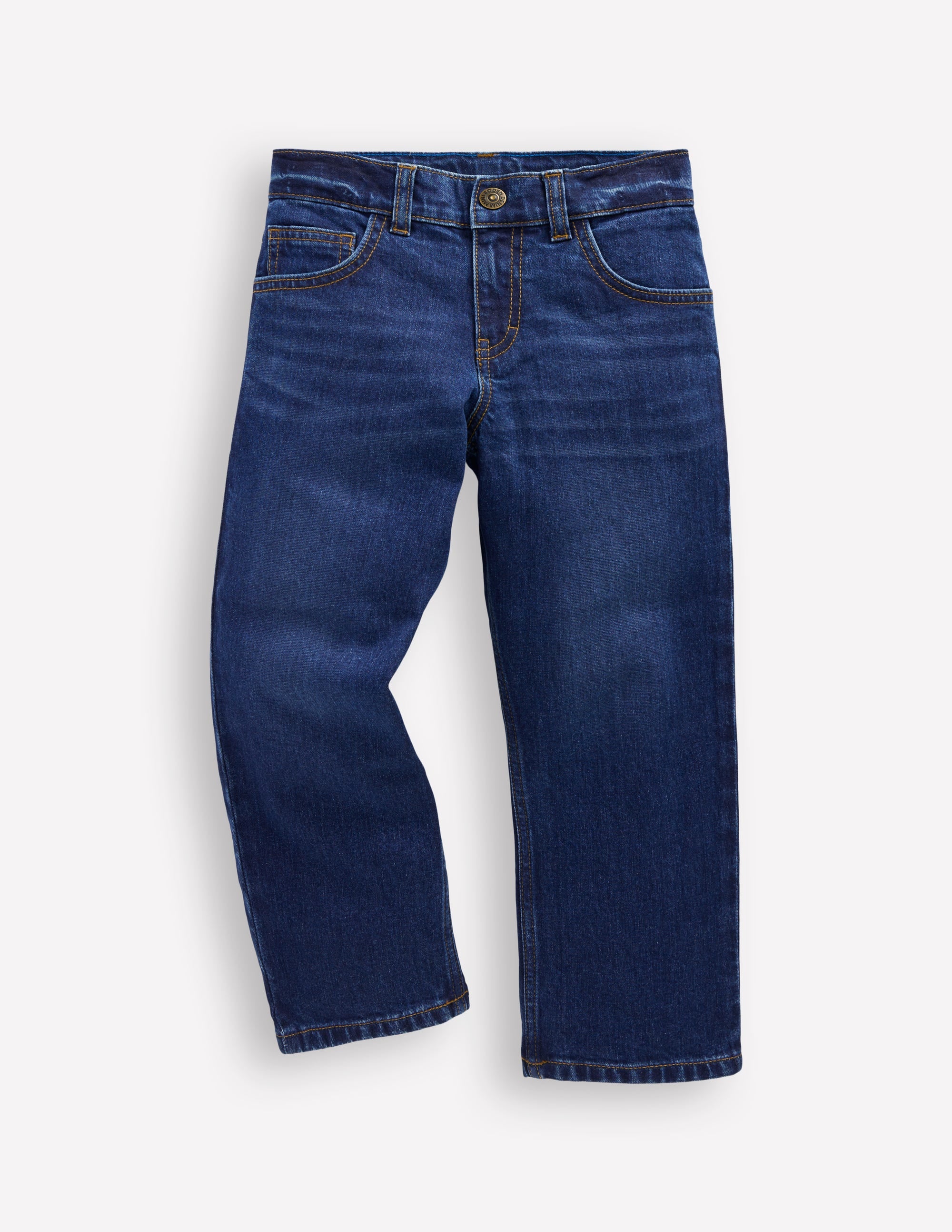 Everyday Straight Jeans-Dark Wash - Image 1
