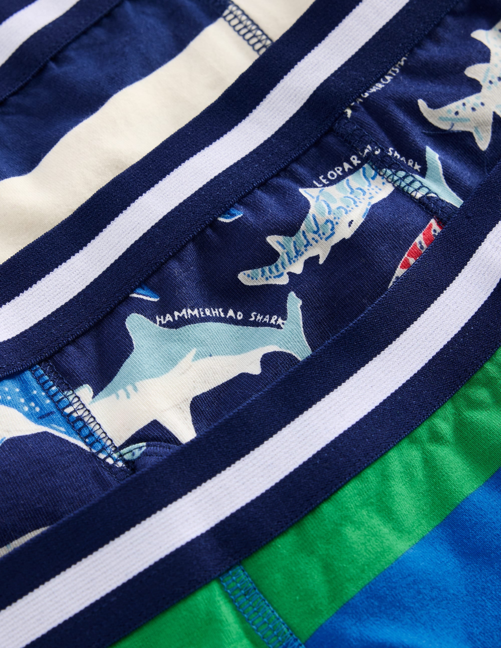 3 boxers-Rayé requin - Image 3