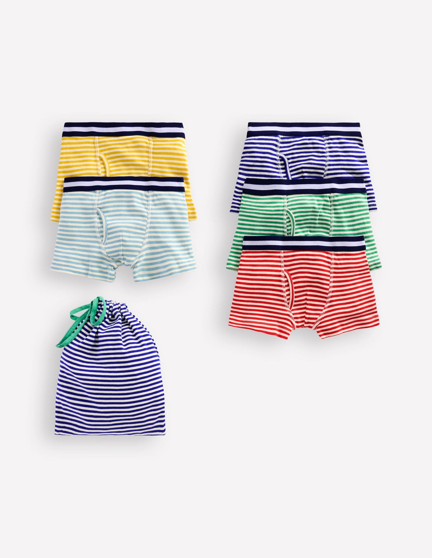 Boxershorts im 5er-Pack-Regenbogenstreifen