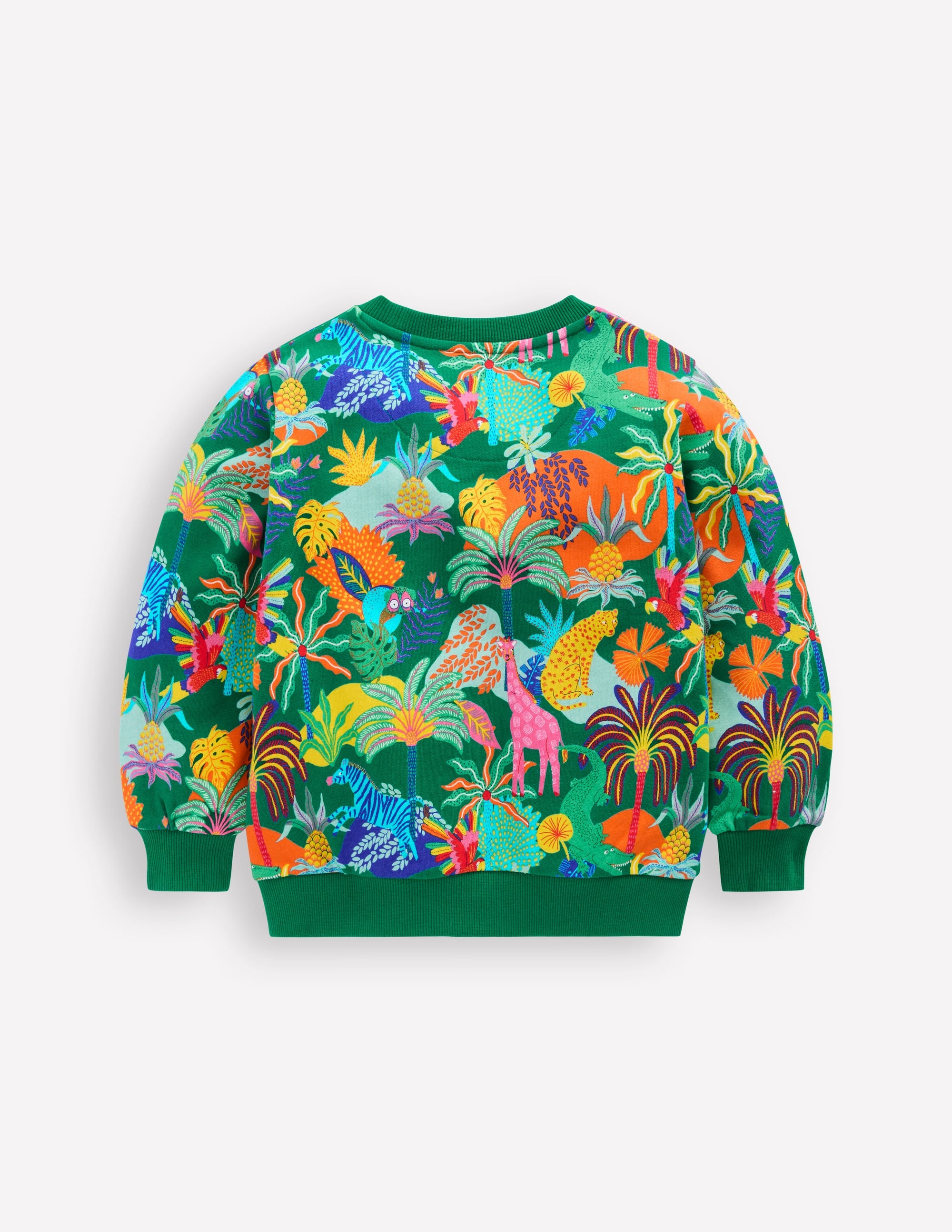 Sweat imprimé-Jungle multi vert - Image 2