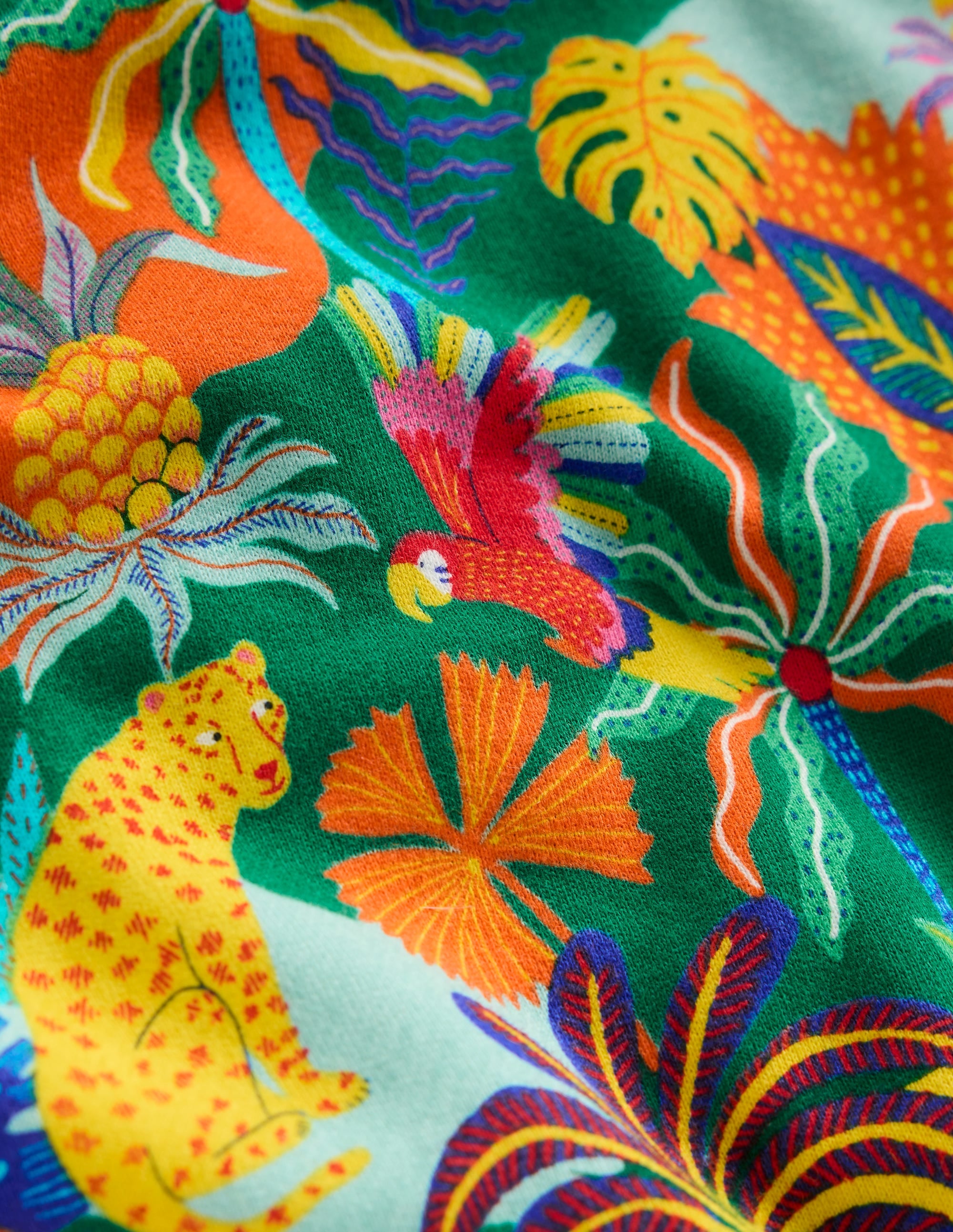 Sweat imprimé-Jungle multi vert - Image 3