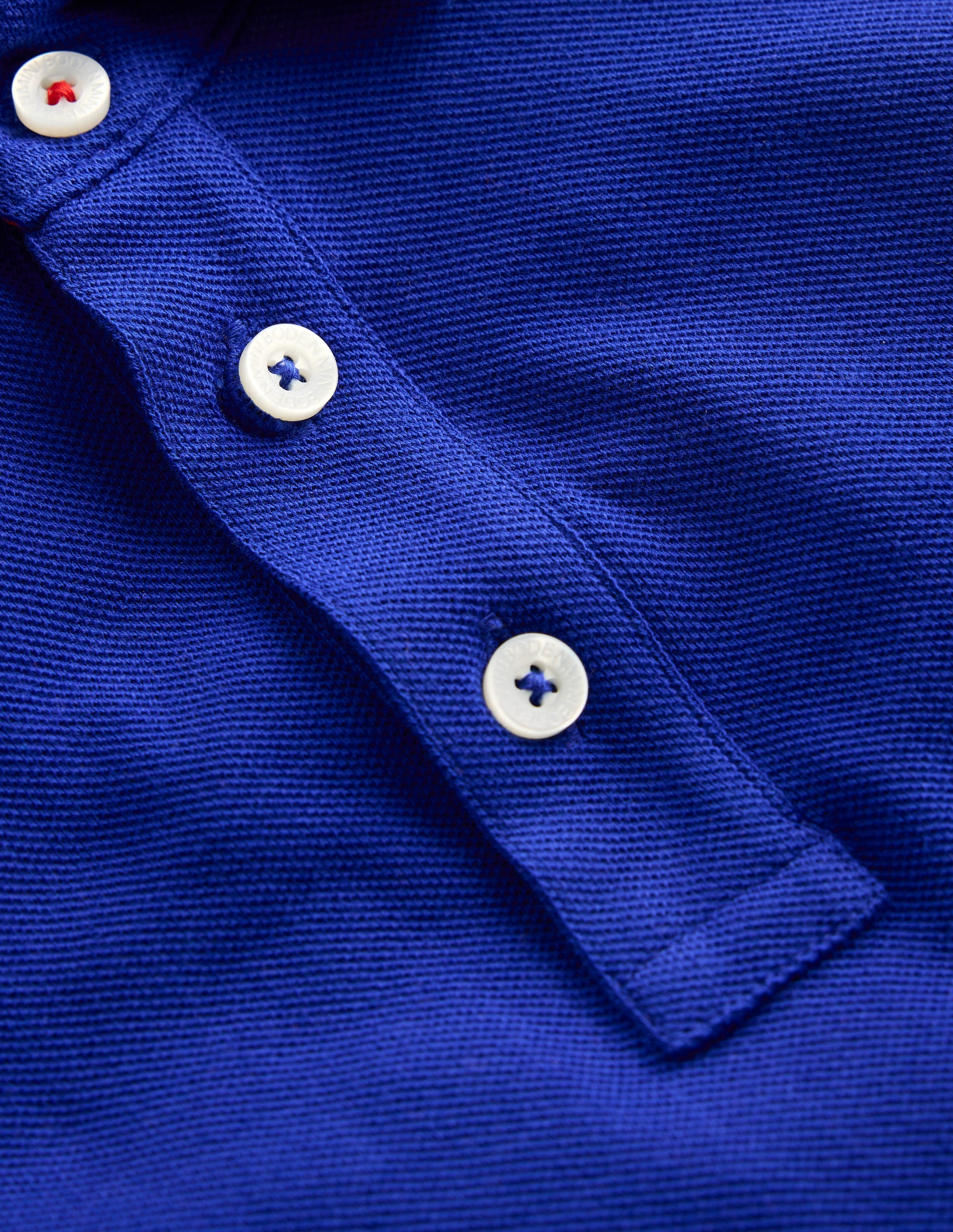 Polo en piqué-Black - Image 3