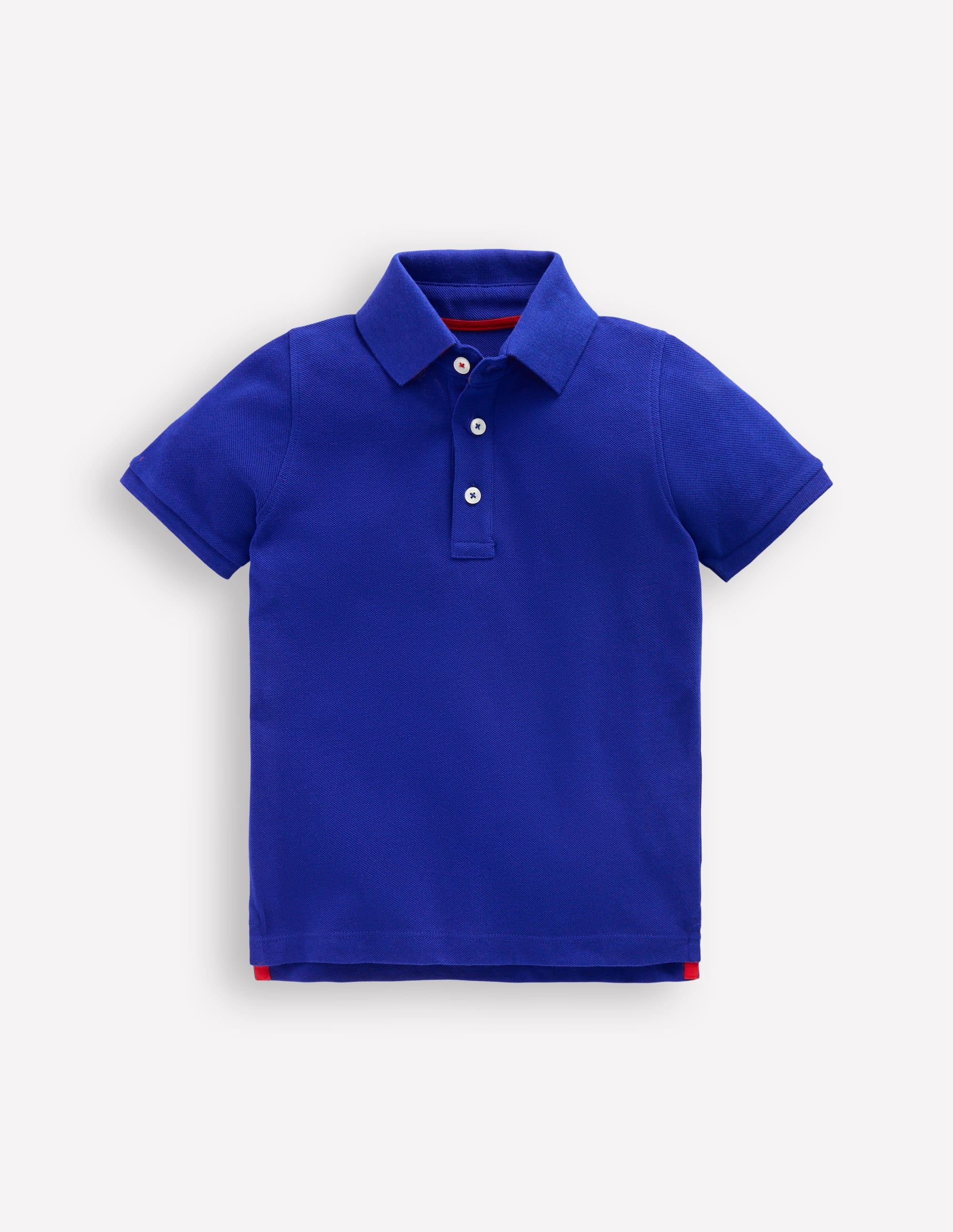 Polo en piqué-Black - Image 1