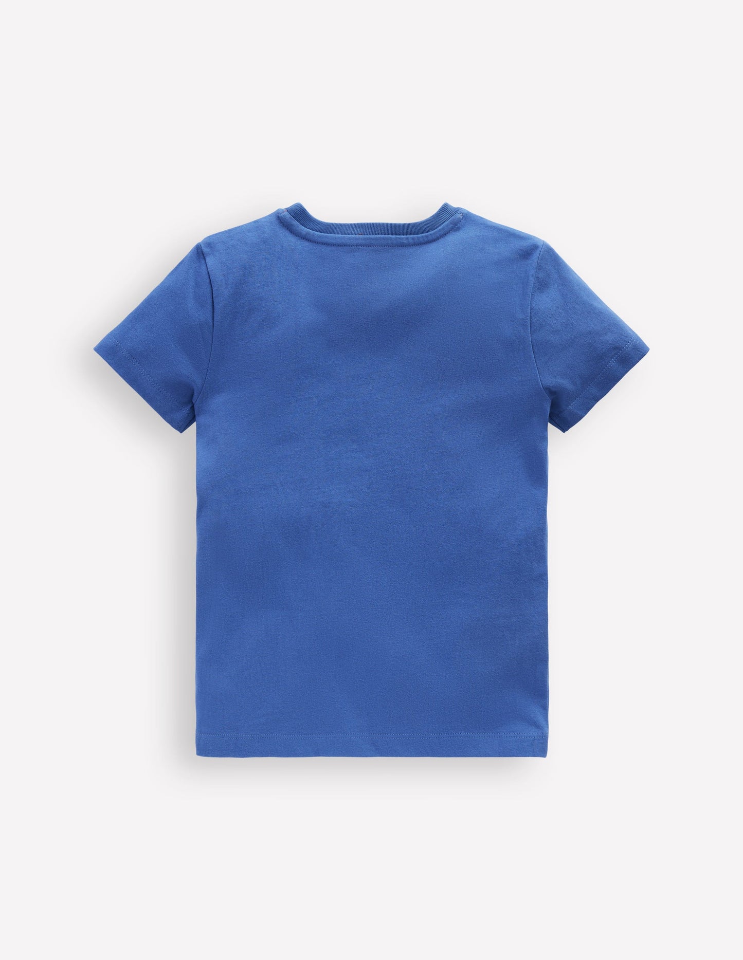 T-shirt à super surpiqûres-Chèvre geai bleu