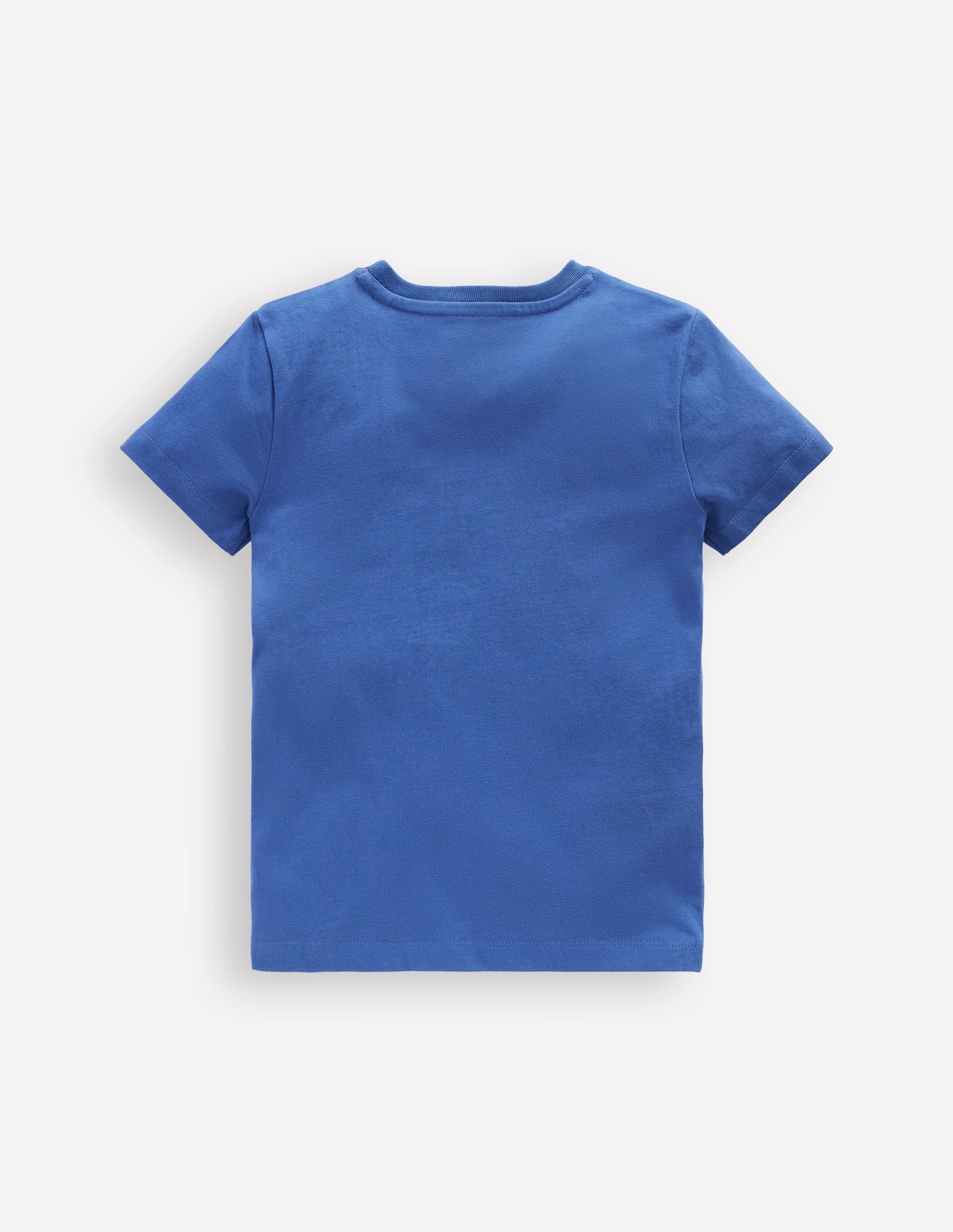 T-shirt à super surpiqûres-Chèvre geai bleu - Image 2