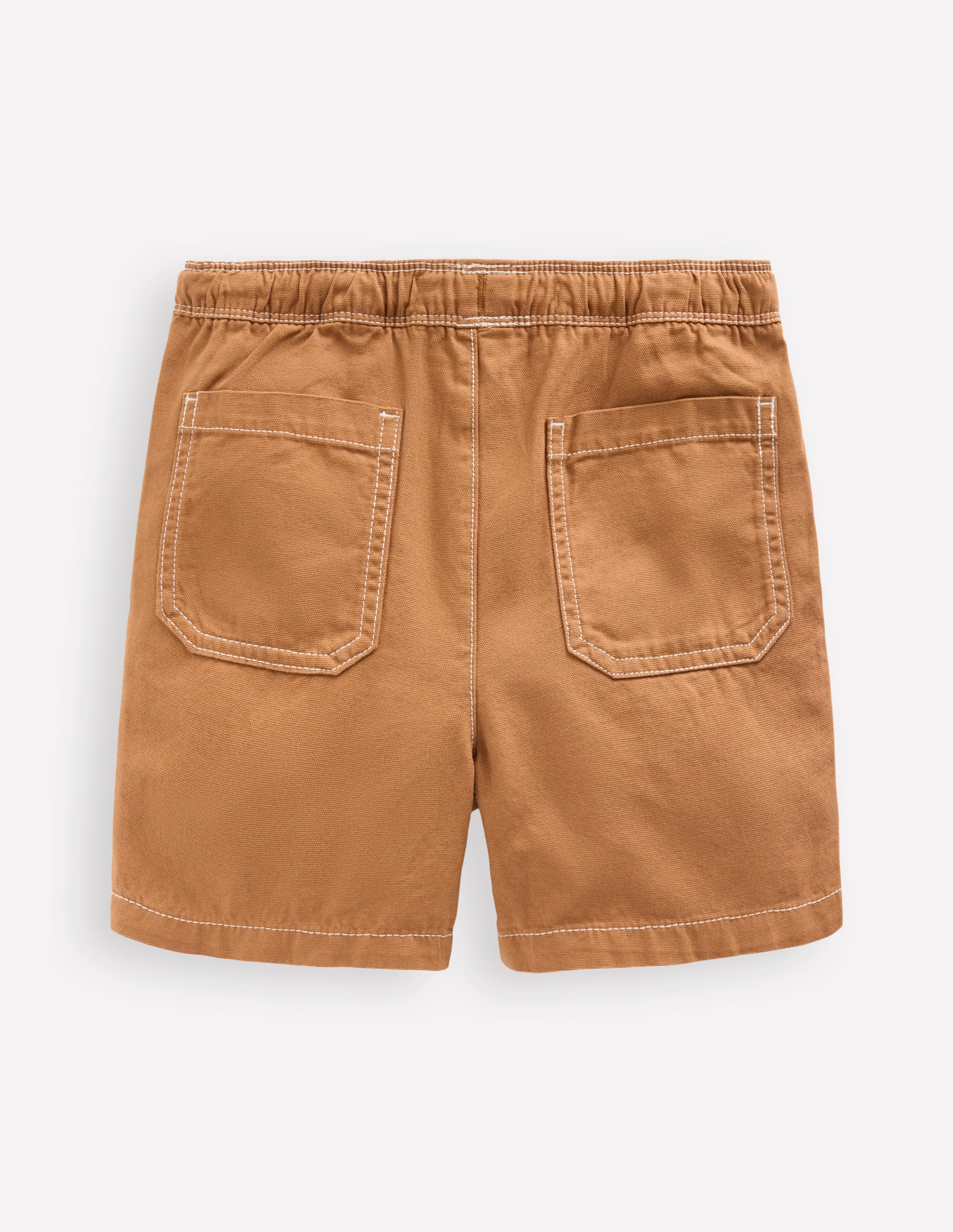 Baumwollshorts zum Hineinschlüpfen-Karamellbonbonbraun - Image 2