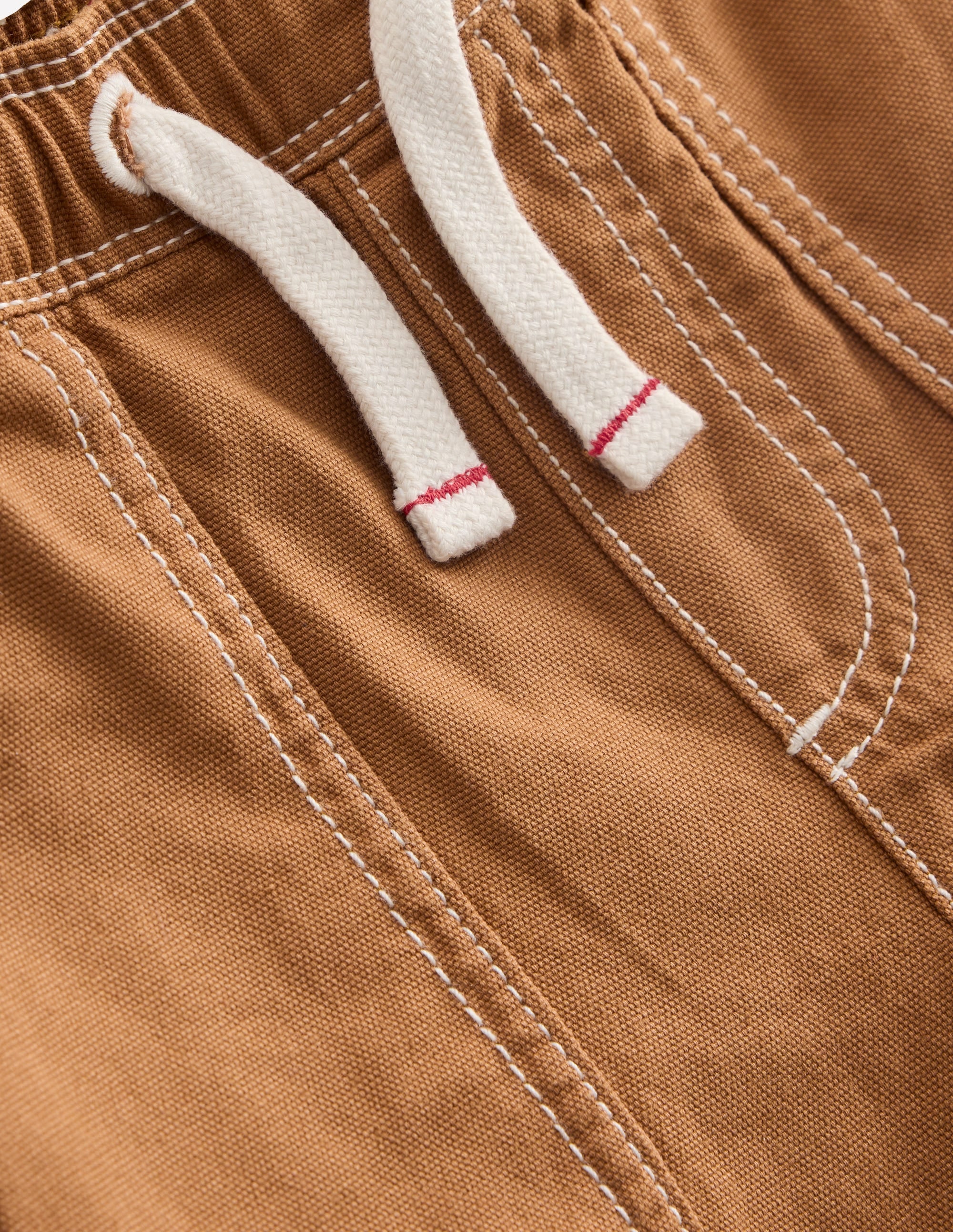 Baumwollshorts zum Hineinschlüpfen-Karamellbonbonbraun - Image 3