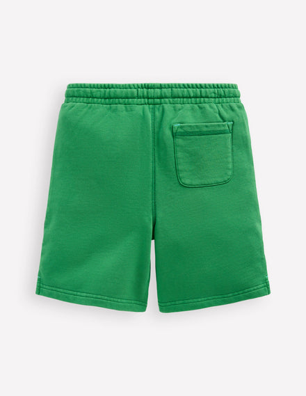 Stückgefärbte Shorts-Highland-Grün