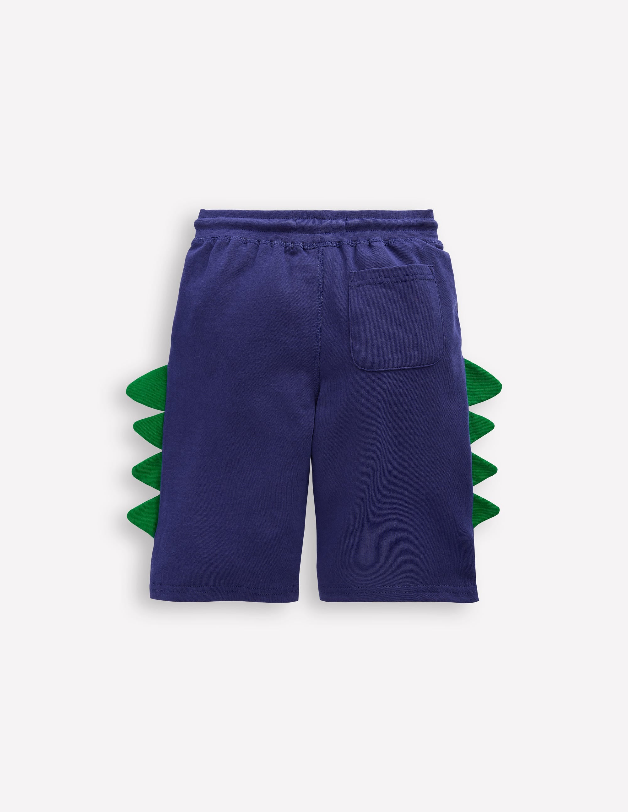 Short baggy en jersey-Iguane bleu marine universitaire - Image 2