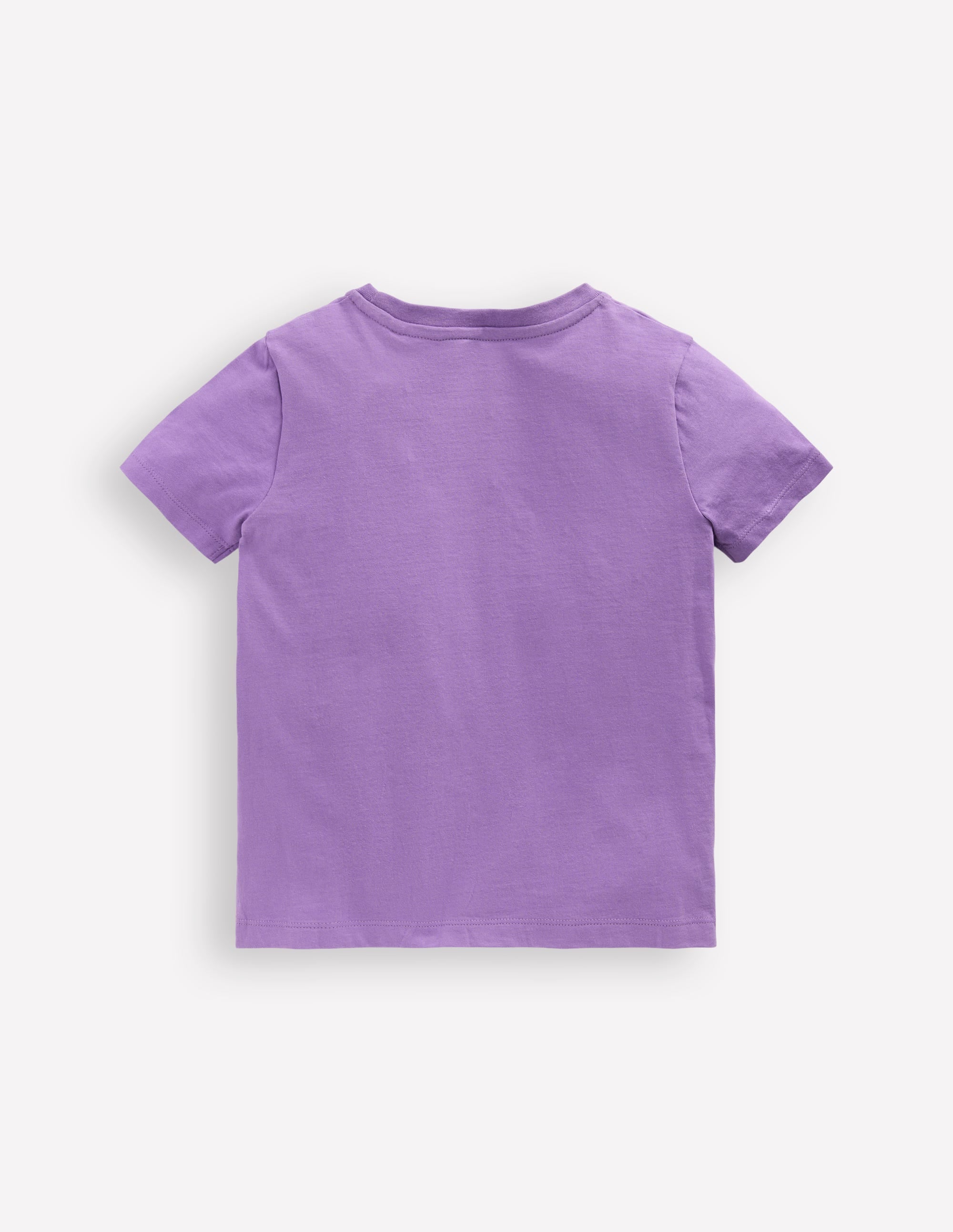 T-shirt zippé à appliqué-Caméléon violet aster - Image 2