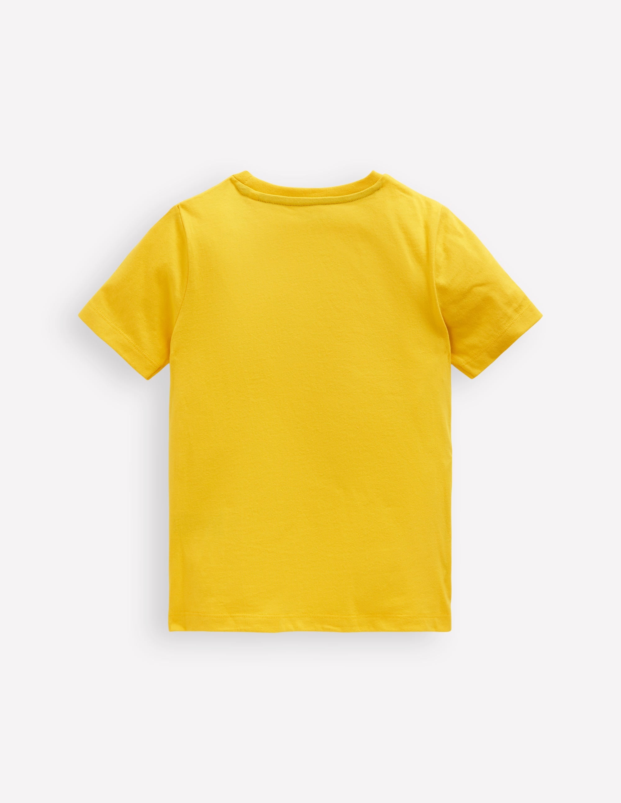 T-shirt à point de chaînette-Pelleteuse jaune ananas - Image 2