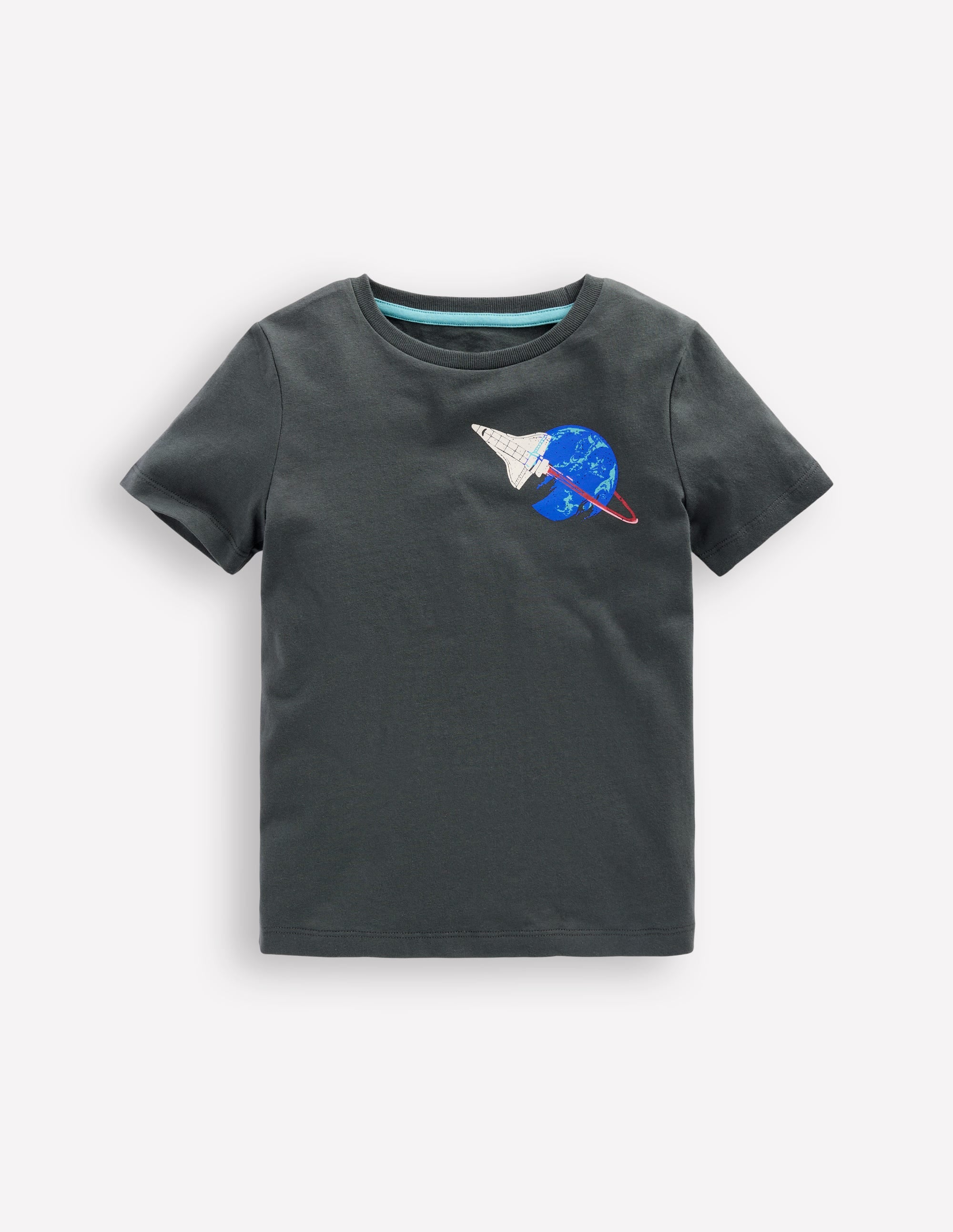 T-Shirt mit Druck auf Vorder- und Rückseite-Rauch Weltall - Image 1