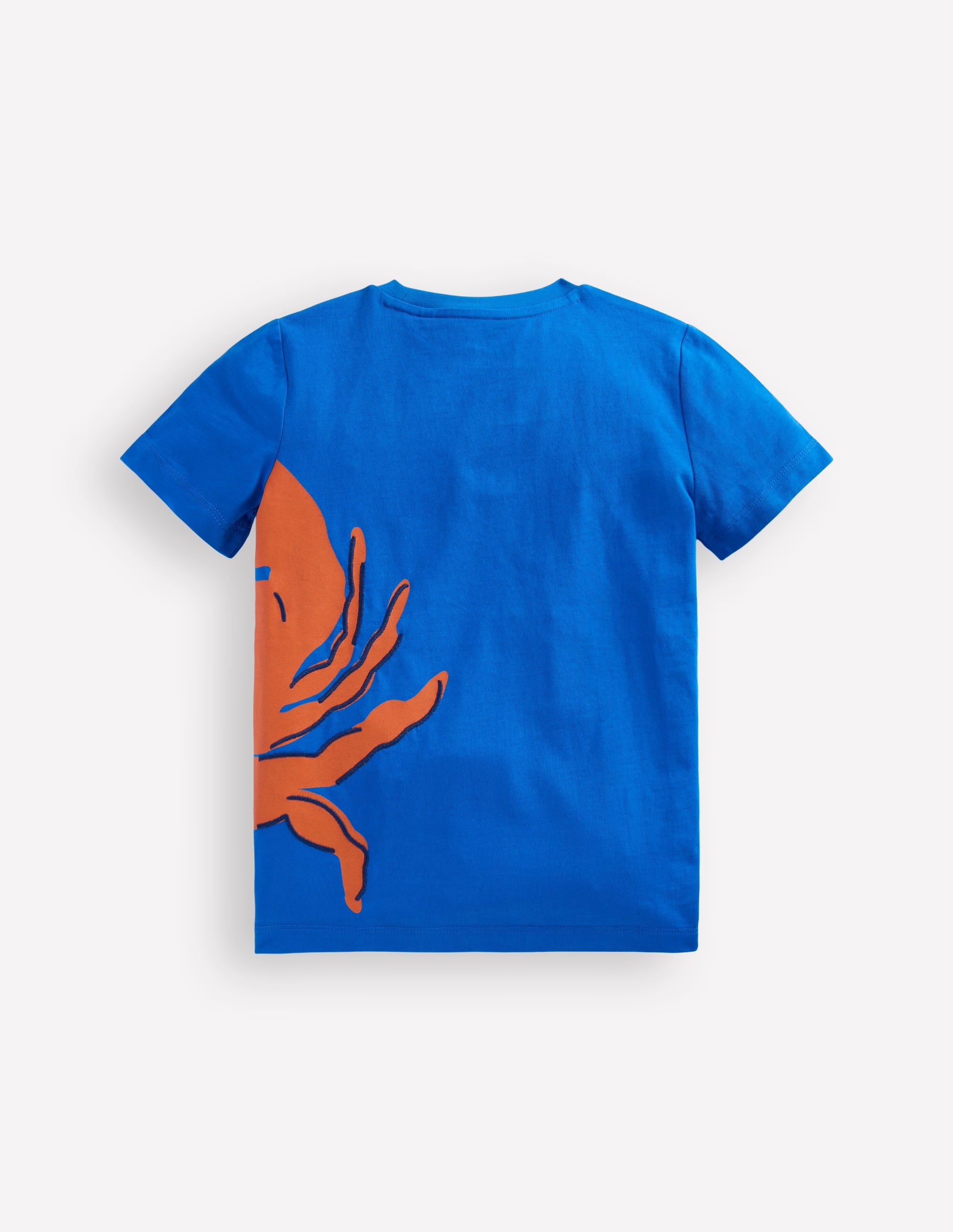 Lustiges T-Shirt mit Grafik-Eisvogelblau Krebs - Image 2
