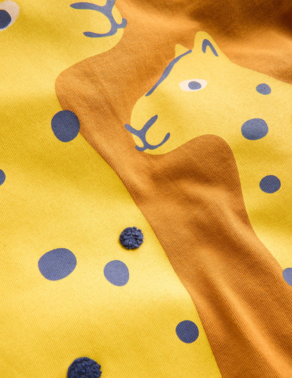 Lustiges T-Shirt mit Grafik-Cathay-Gewürz Leoparden