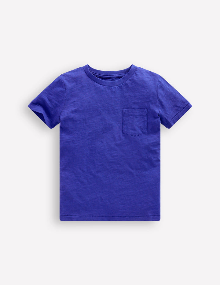 T-Shirt für den Alltag-Leuchtendes Blau