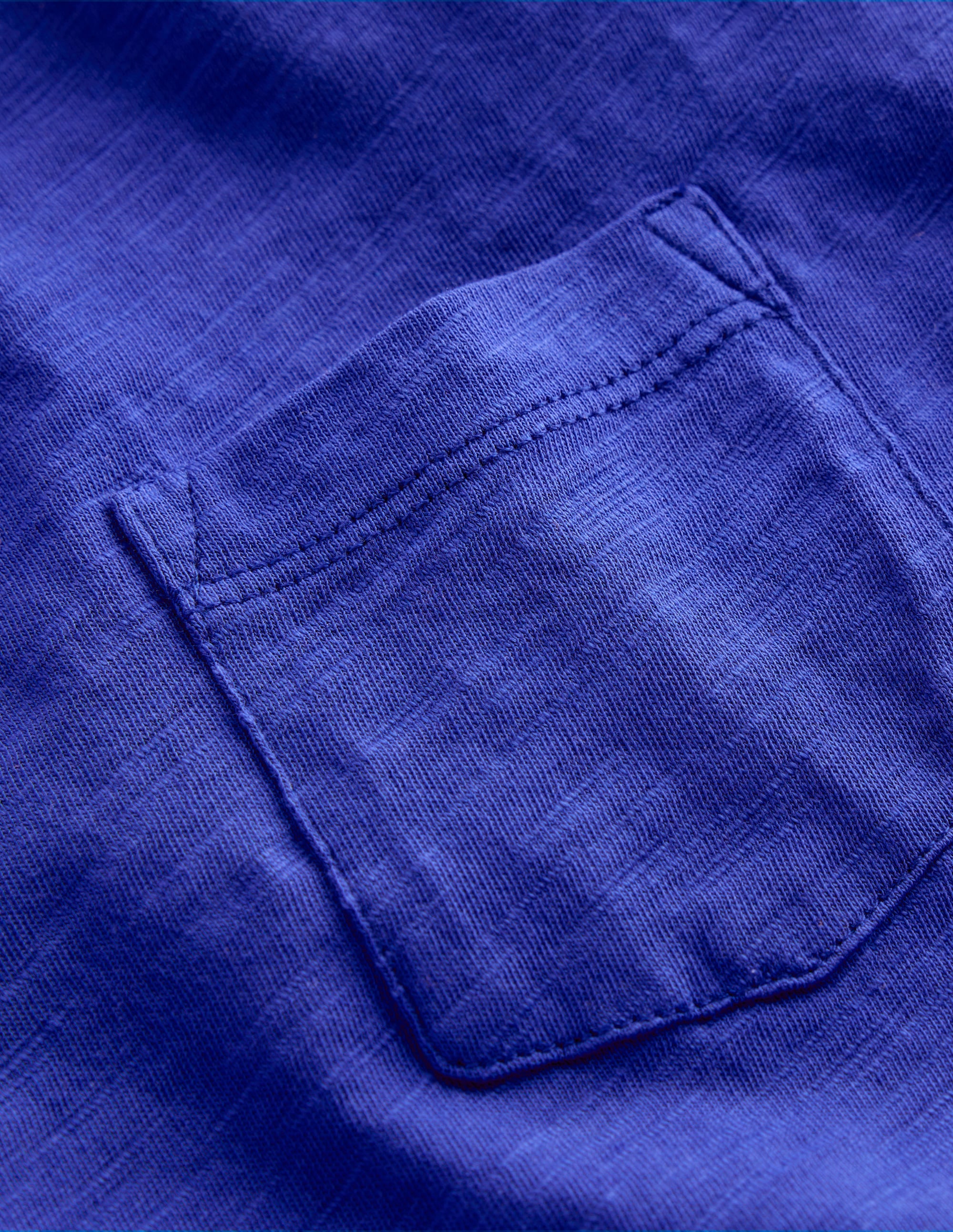 T-shirt manches courtes pour tous les jours-Bleu vif - Image 3