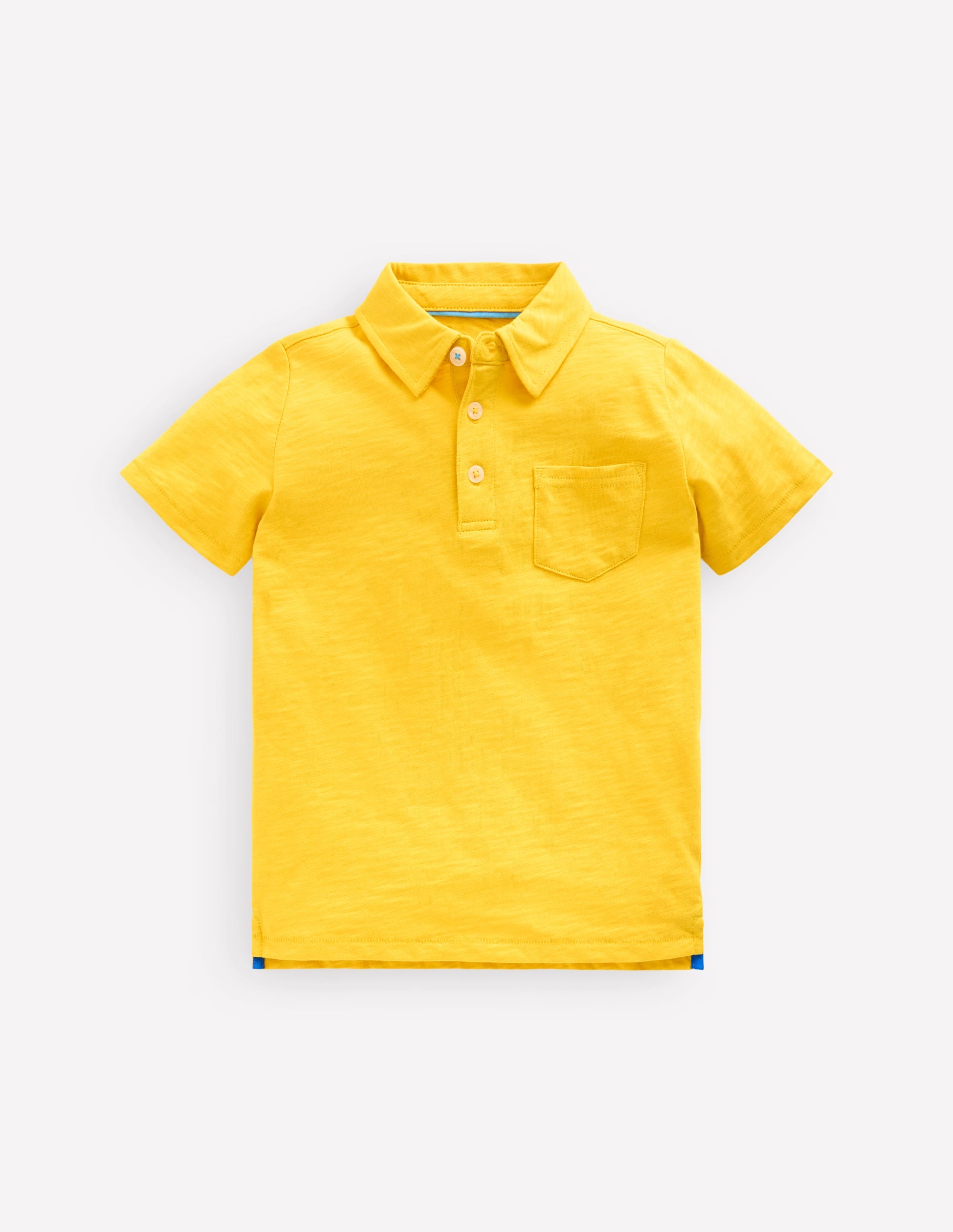 Flammgarn-Polohemd-Ananas - Image 1