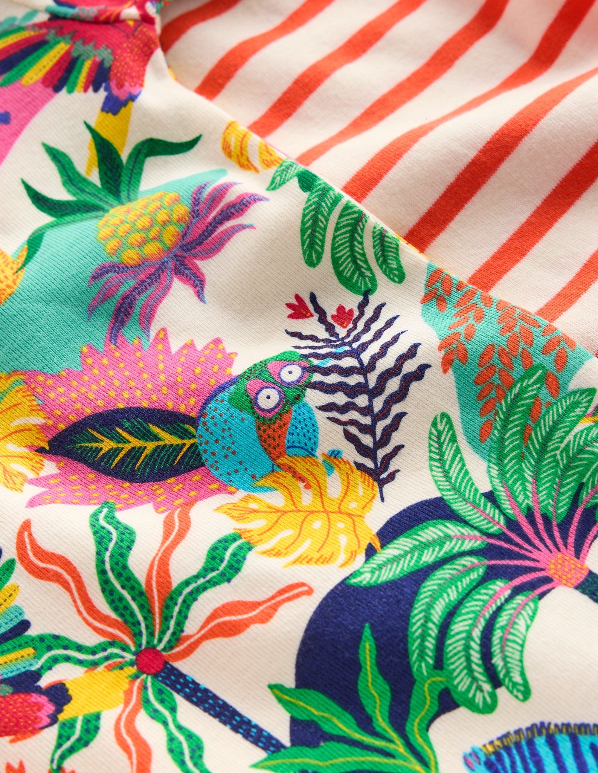 2 pyjamas courts douillets-Jungle multi ivoire - Image 3
