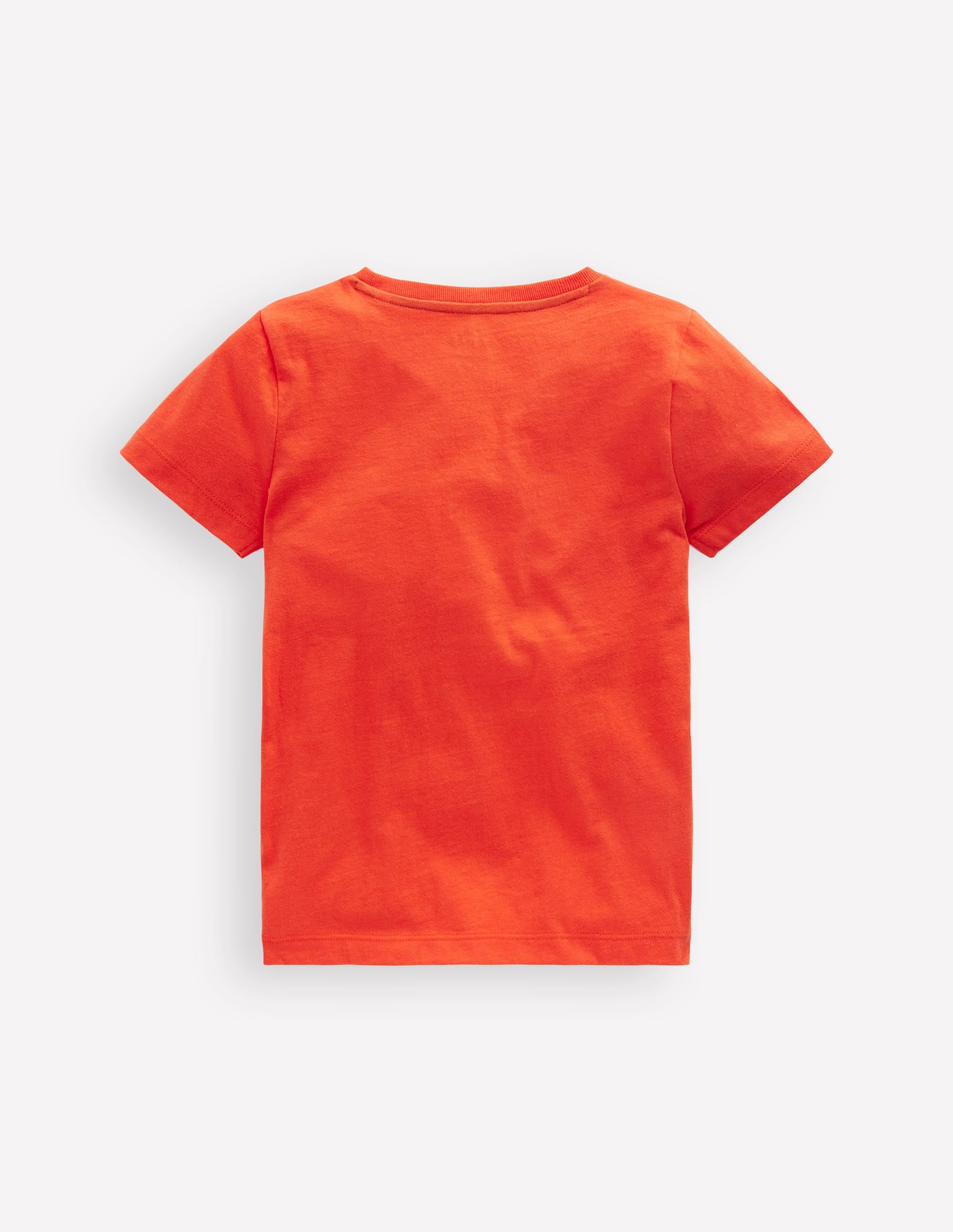 T-Shirt mit Klappe-Knallrot - Image 2