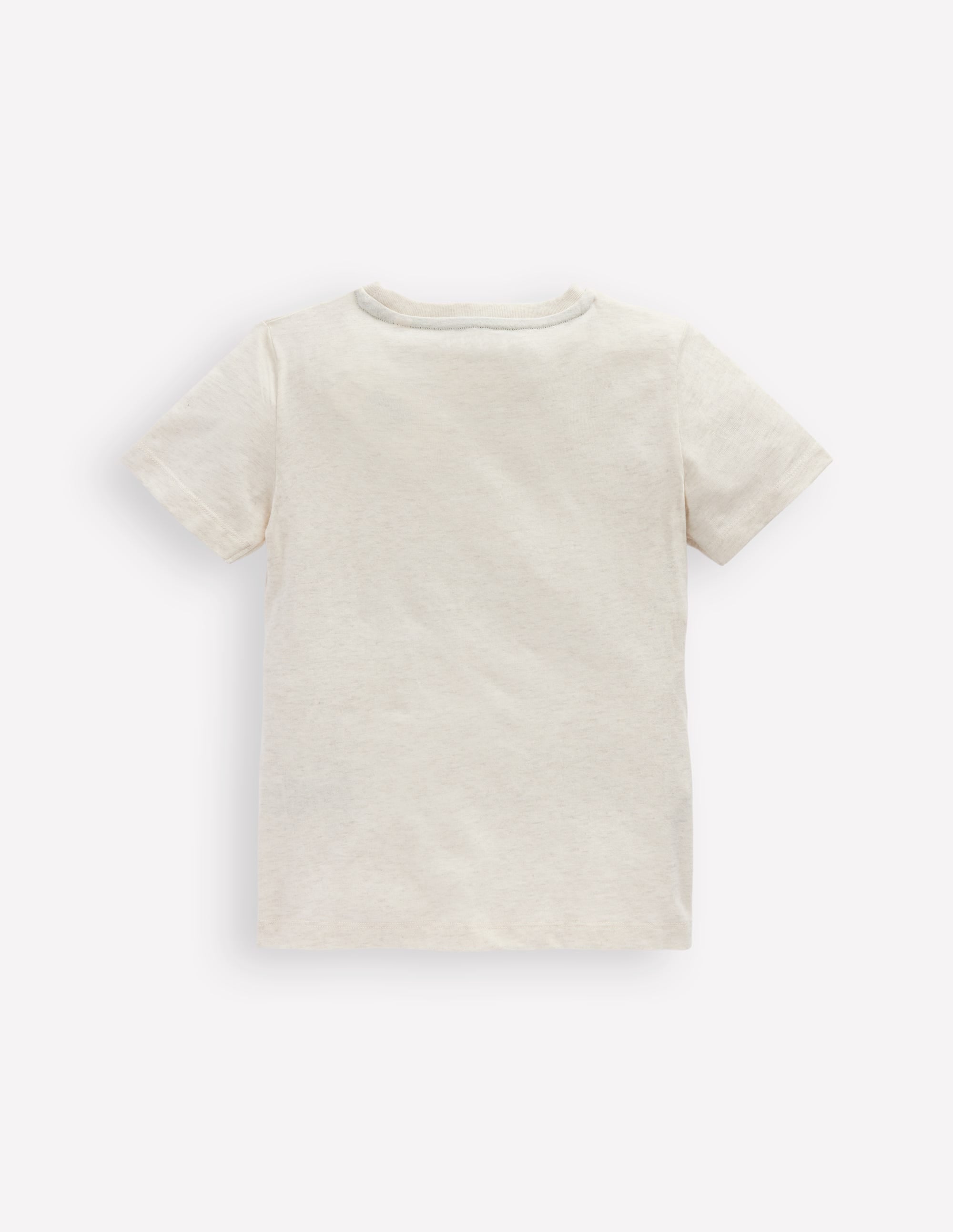 Bouclé-T-Shirt-Naturweiß Haie - Image 2