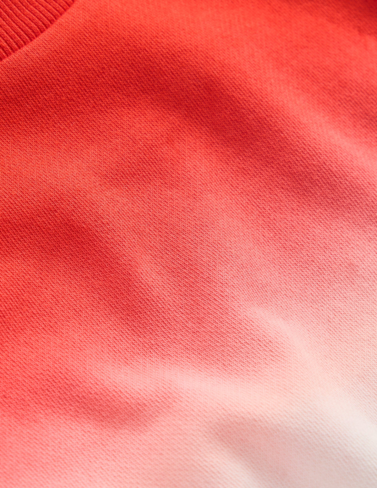 Batik-Sweatshirt-Gletscherblau/Sonnenuntergangsorange - Image 3