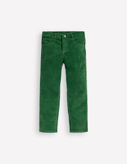 Klassische Cordhose-Kieferngrün