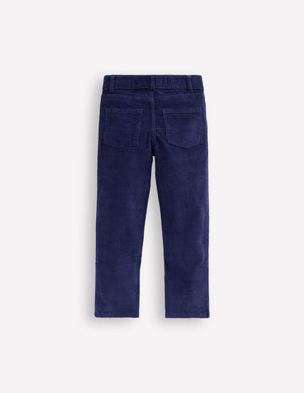 Klassische Cordhose-Leuchtendes Blau