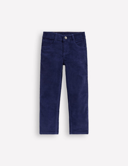 Klassische Cordhose-Leuchtendes Blau