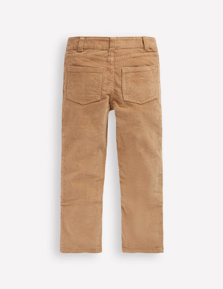 Pantalon intemporel en velours côtelé-Cappuccino