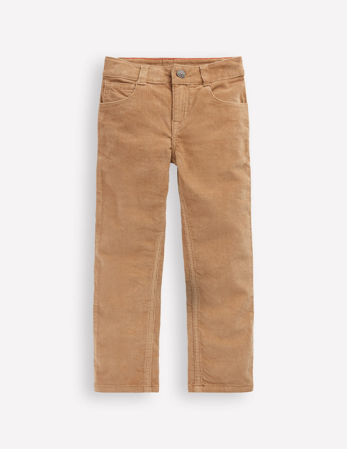 Classic Slim Cord Trousers-Cappuccino - Image 1