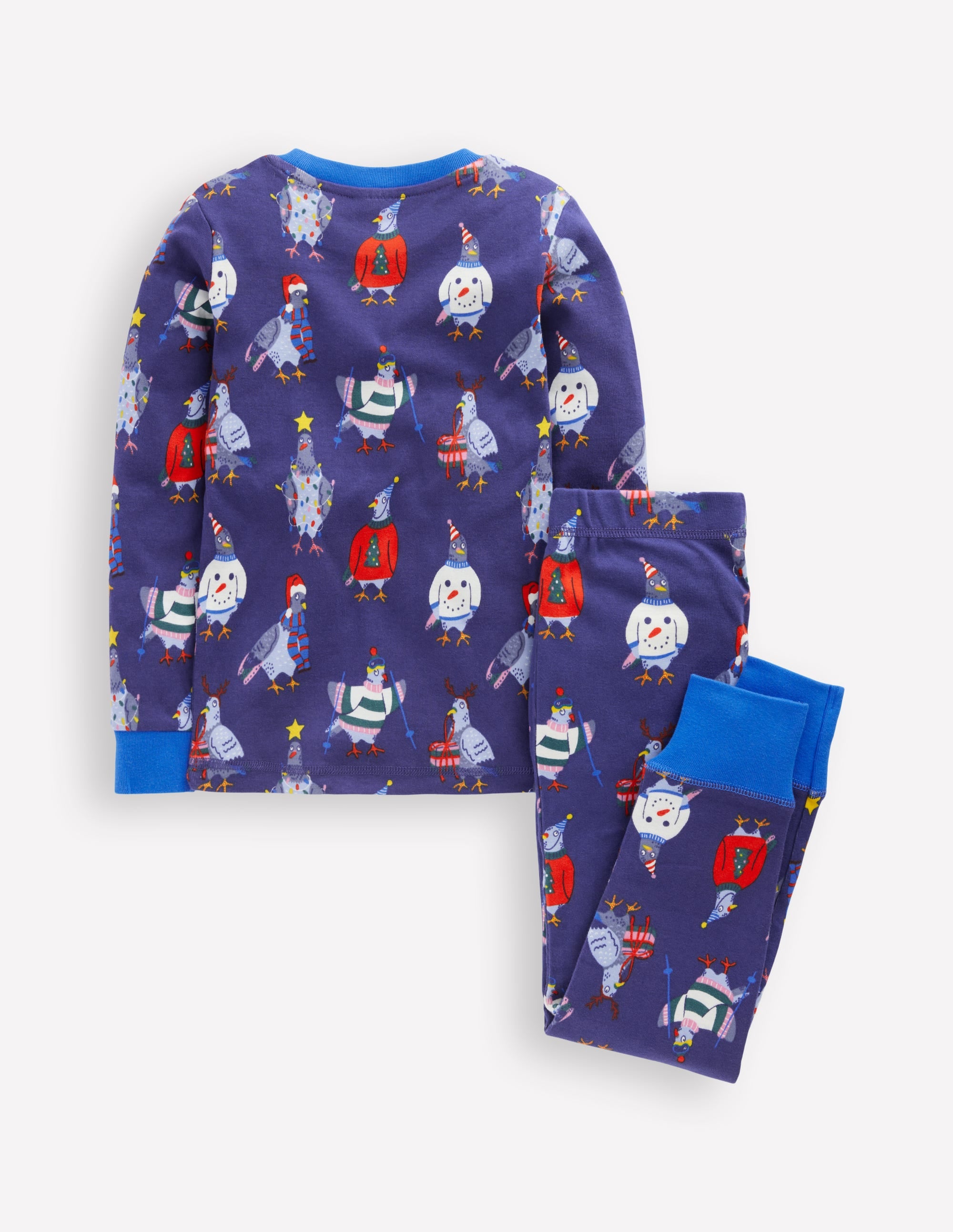 Pyjama long douillet-Pigeons - Image 2