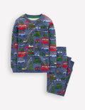 Pyjama phosphorescent douillet-Voitures festives