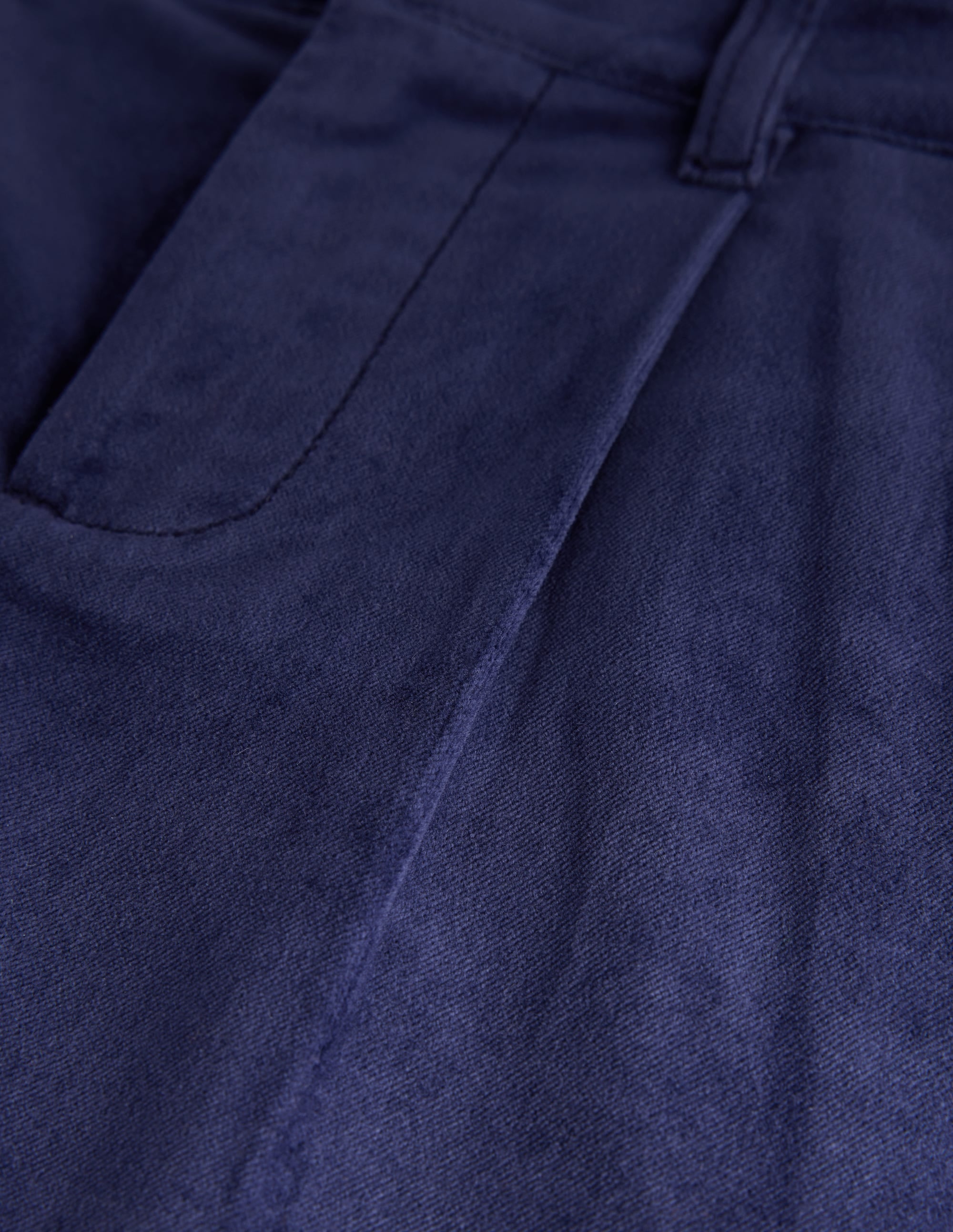 Elegante Hose-Navy Samt - Image 3