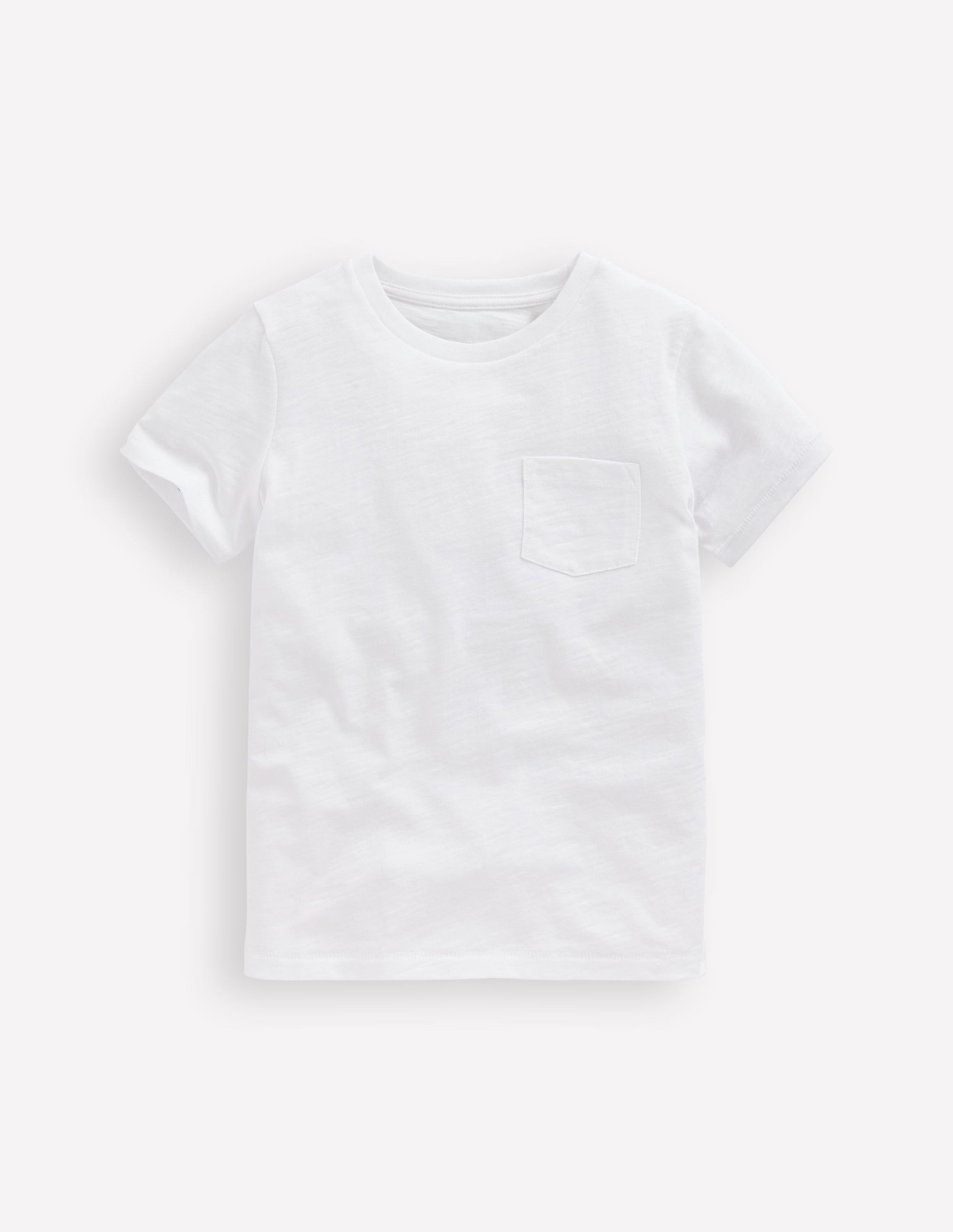 T-Shirt für den Alltag-Weiß-1