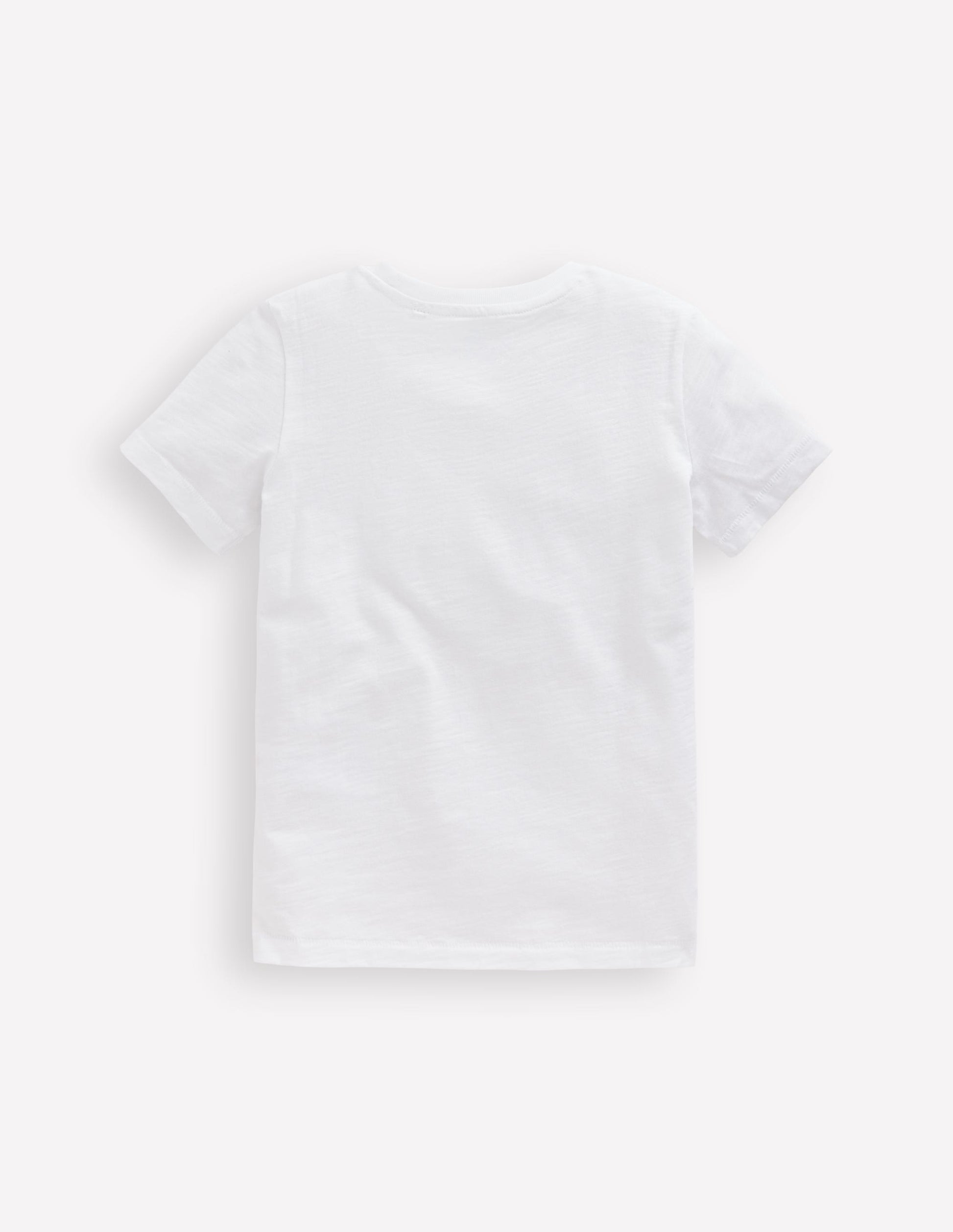 T-Shirt für den Alltag-Weiß-2