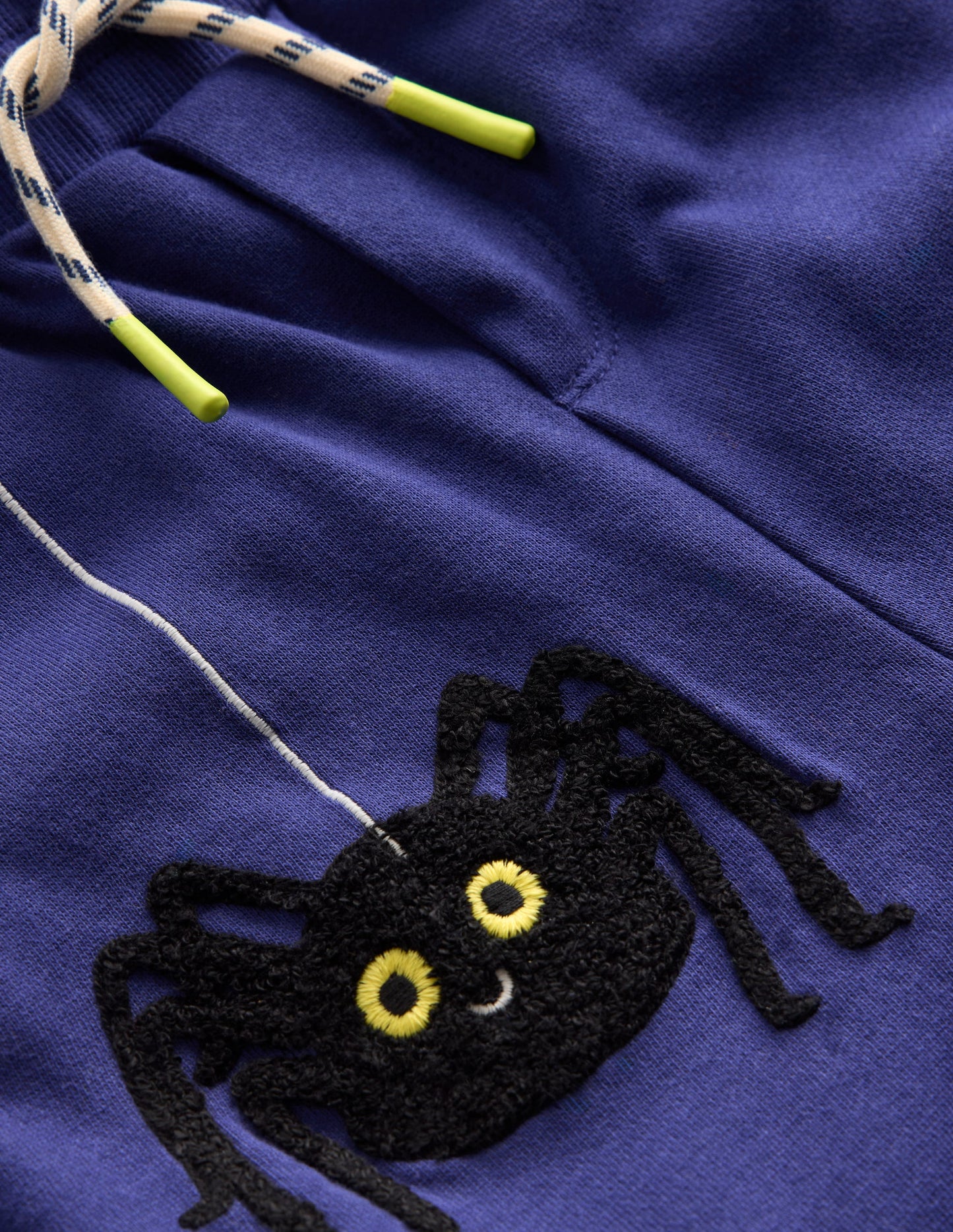 Bas de jogging fun-Araignée bleu tribord