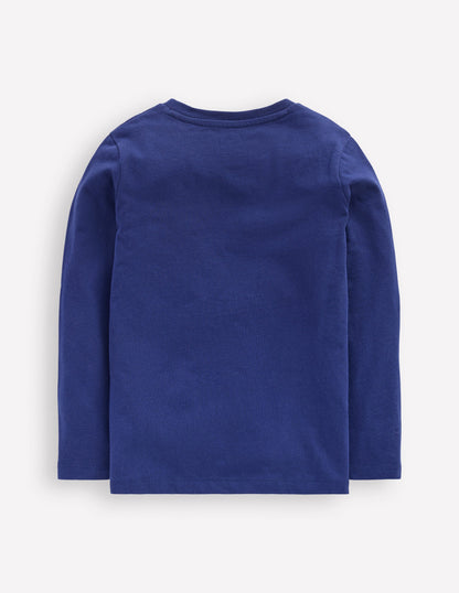 Langarmshirt mit Superstitch-Design-Dämmerungsblau Weihnachtliche Charaktere-2